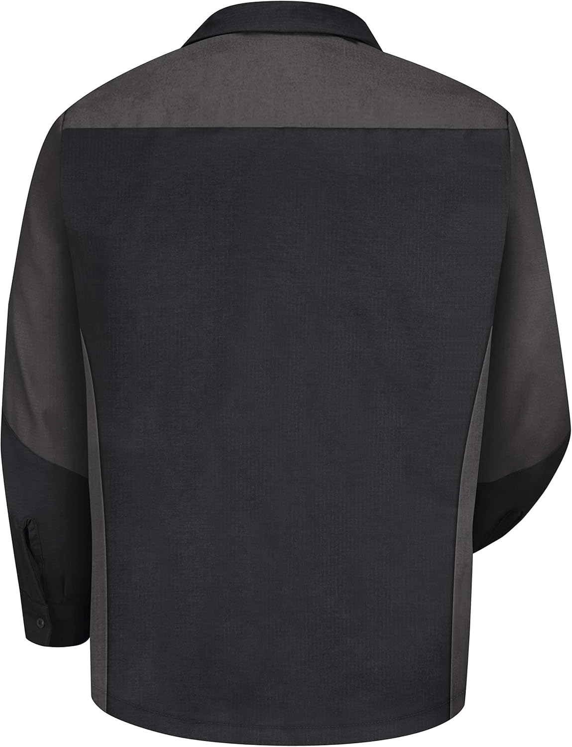 Red Kap Mens Long Sleeve Two-Tone Crew Shirt - Image 2