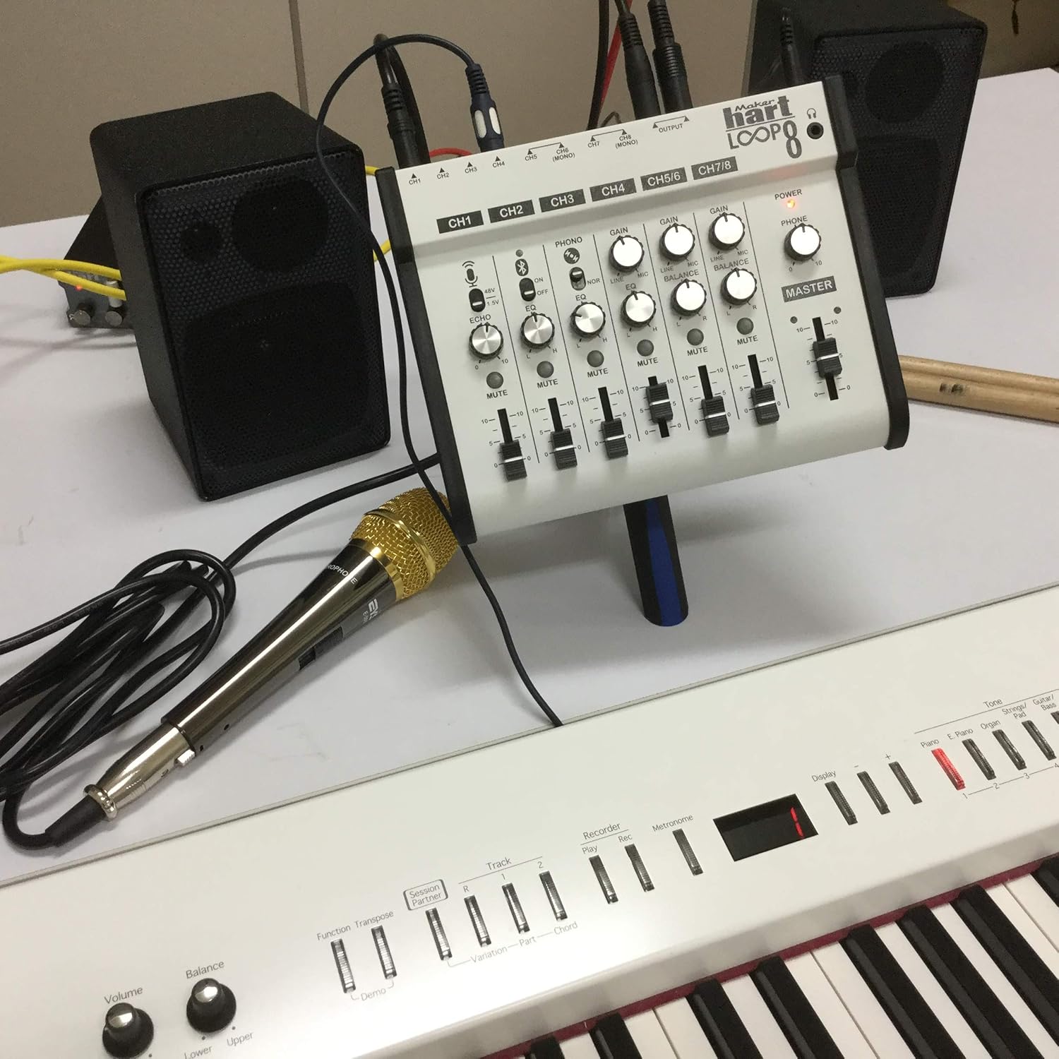 Maker hart ループミキサー 8 ユーザーマニュアル