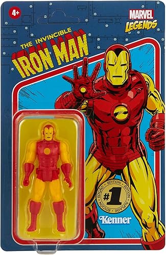Miniatura 2 de Hasbro Marvel Legends Retro 3.75" Iron Man & Cyclops - Juego de figuras