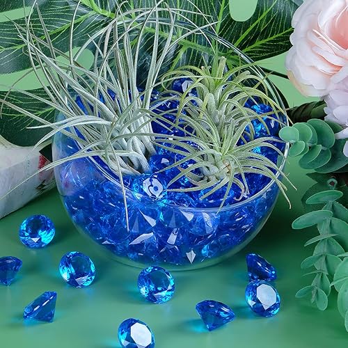 Vista 24 de Babenest - Relleno de jarrón de gemas falsas de diamantes acrílicos, 240 piezas de diamantes de imitación de 3/4 pulgadas, joyas de cristal