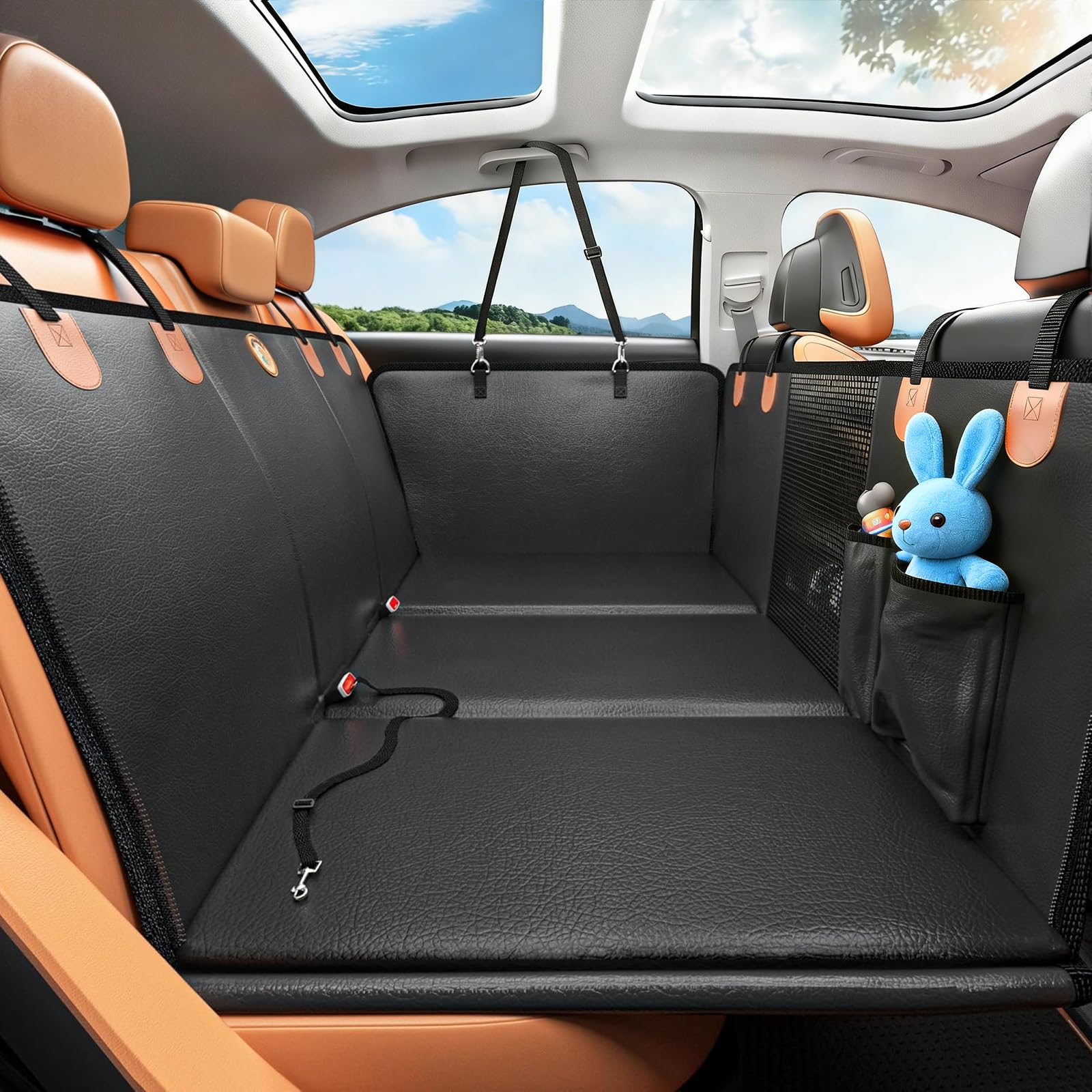 MYJAQI Back Seat Extender for Dogs