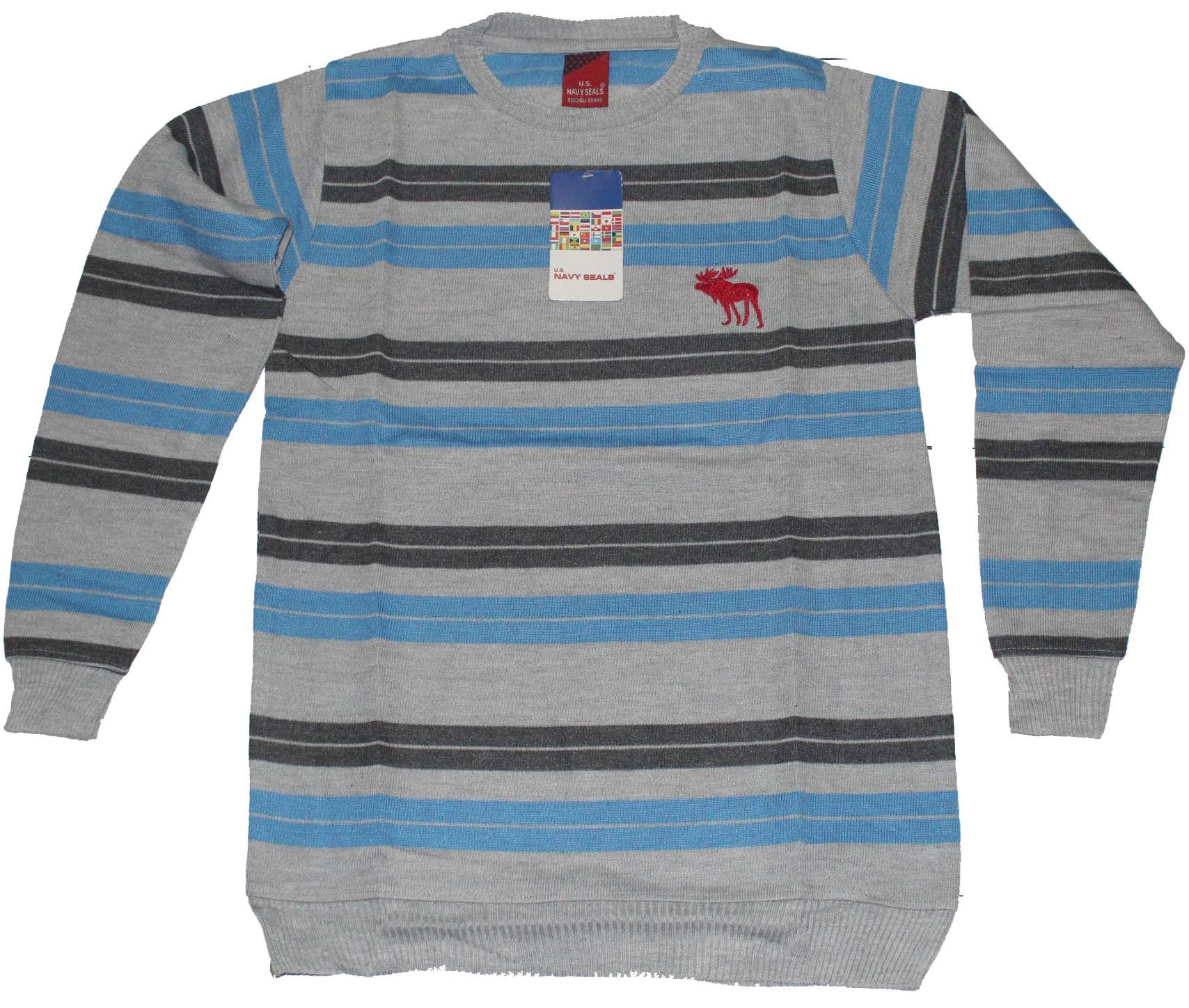 CHHAVI ENTERPRISENavy Seals Stylish Cotton Sweaters (Black & Blue)