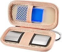 Vista 14 de Funda para monitor cardíaco compatible con AliveCor Kardia Mobile ECG/para KardiaMobile 6L para dispositivos Apple y Android, solo funda (negro)