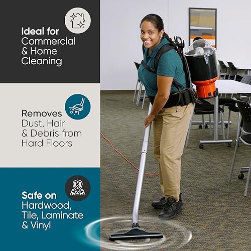 Miniatura 24 de Compatible con ProTeam 101446, herramientas y piezas de piso EZ Glide, 15 pulgadas, piezas de vacío, compatible con aspiradoras ProTeam de 10