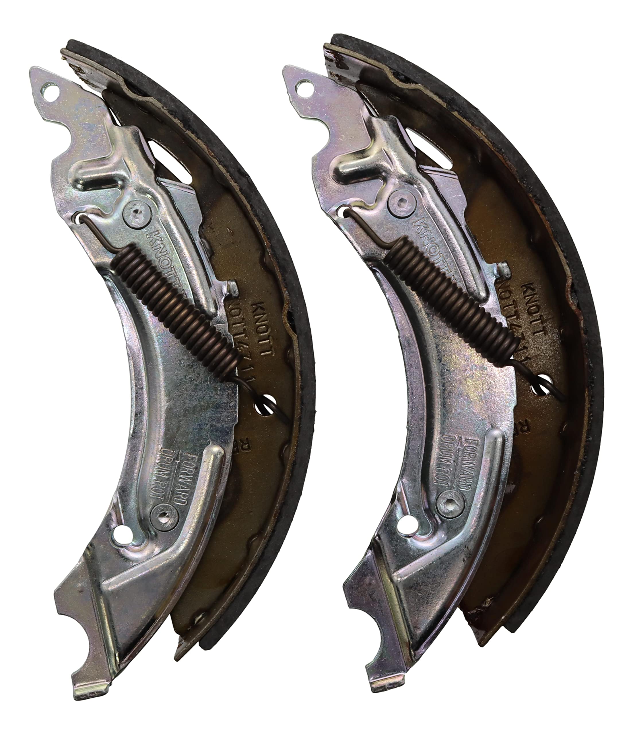 Jeu de mâchoires de frein Knott 47276 200 x 50 renforcées pour frein Knott BPW Nieper 20-2425/1 20-964/1 et BPW S2005-5RASK cf. 416277.001/416277 |