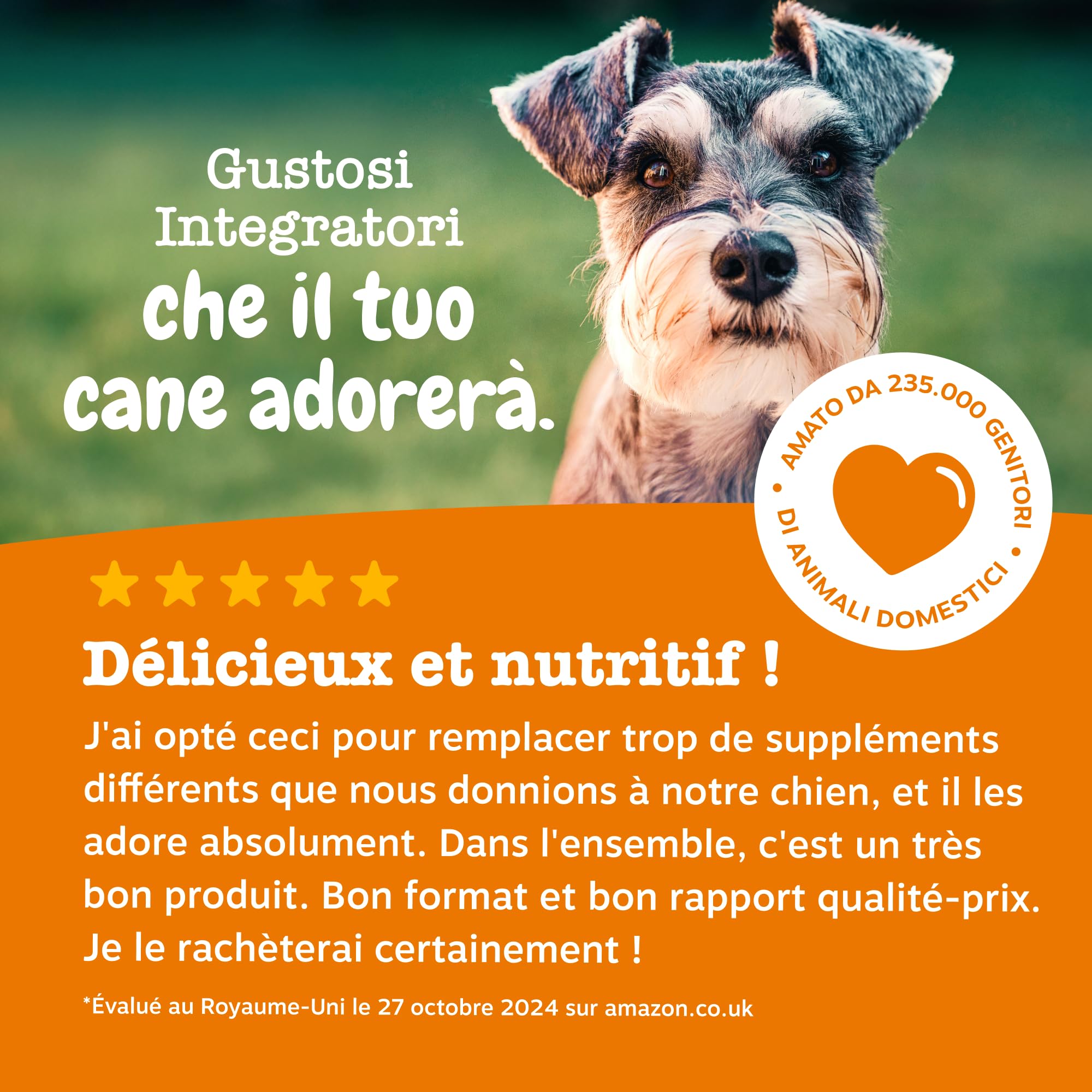 Zesty Paws 9-in-1 Senior Multivitamin – Supports Joints, Vision, Heart and Cognitive Function – Immune System and Urinary Tract Support – With Biotin and Vitamins A, B 3, B5, B6, B9, C – 90 Bocconcini