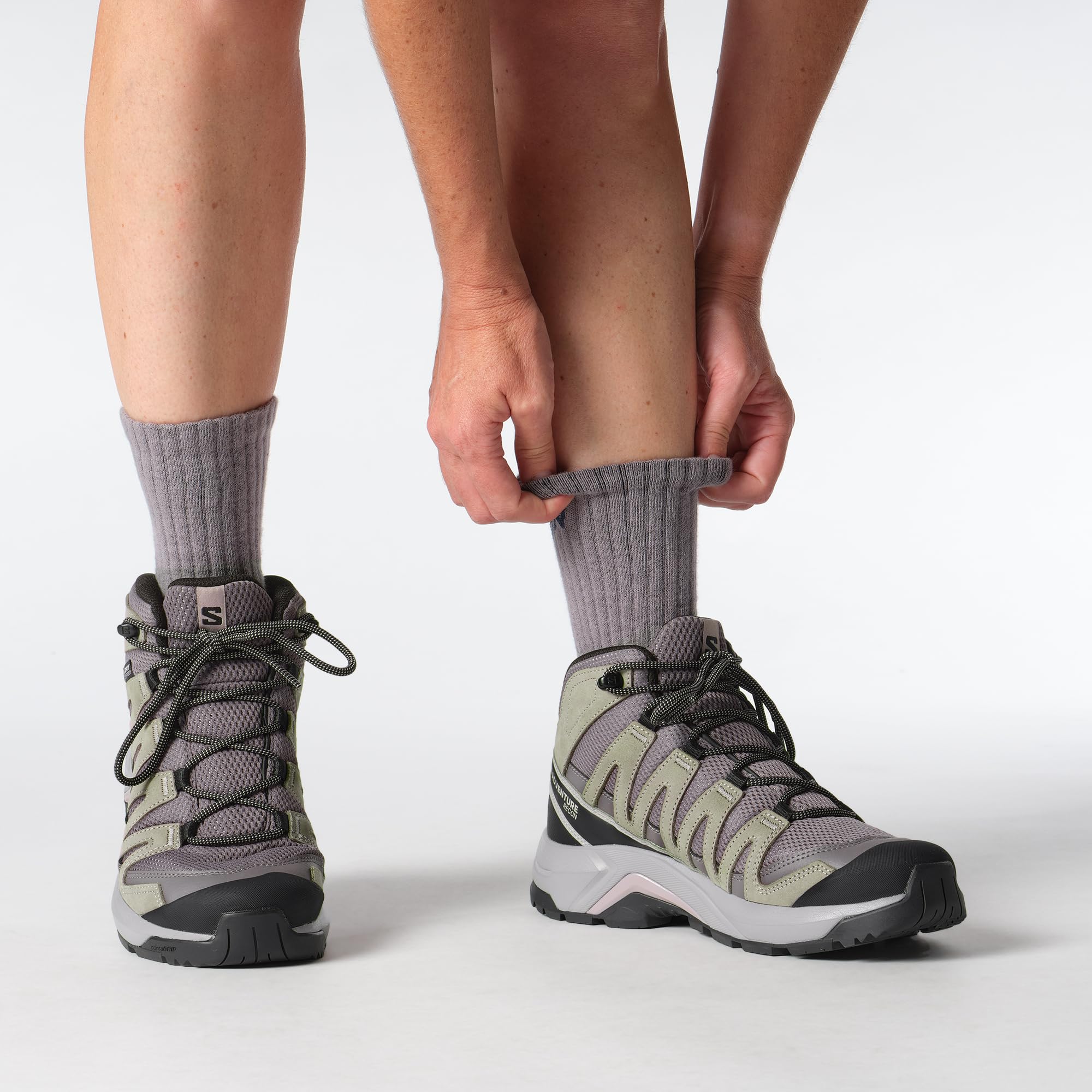 Salomon X-Adventure Recon Mid Gore-Tex imperméables Chaussures Randonnée Trail Runnings, Femme