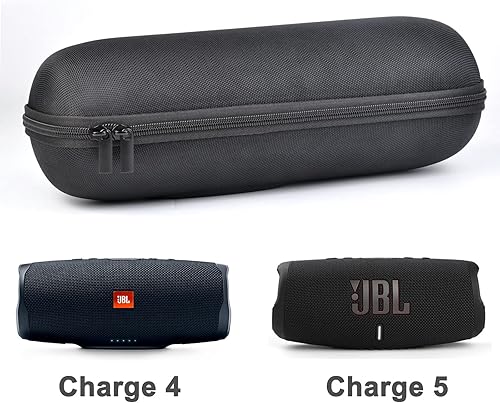 Miniatura 2 de Hisewen Funda rígida de viaje para JBL Charge 4JBL Charge 5, funda protectora para altavoz Bluetooth inalámbrico JBL Charge45.