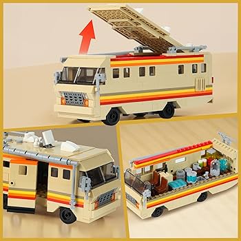 ブレイキングバッド　キャンピングカー　ミニフィギュア付き　グリーンライトミニカー ブレイキングバッド キャンピングカー フィギュア付き - メルカリ