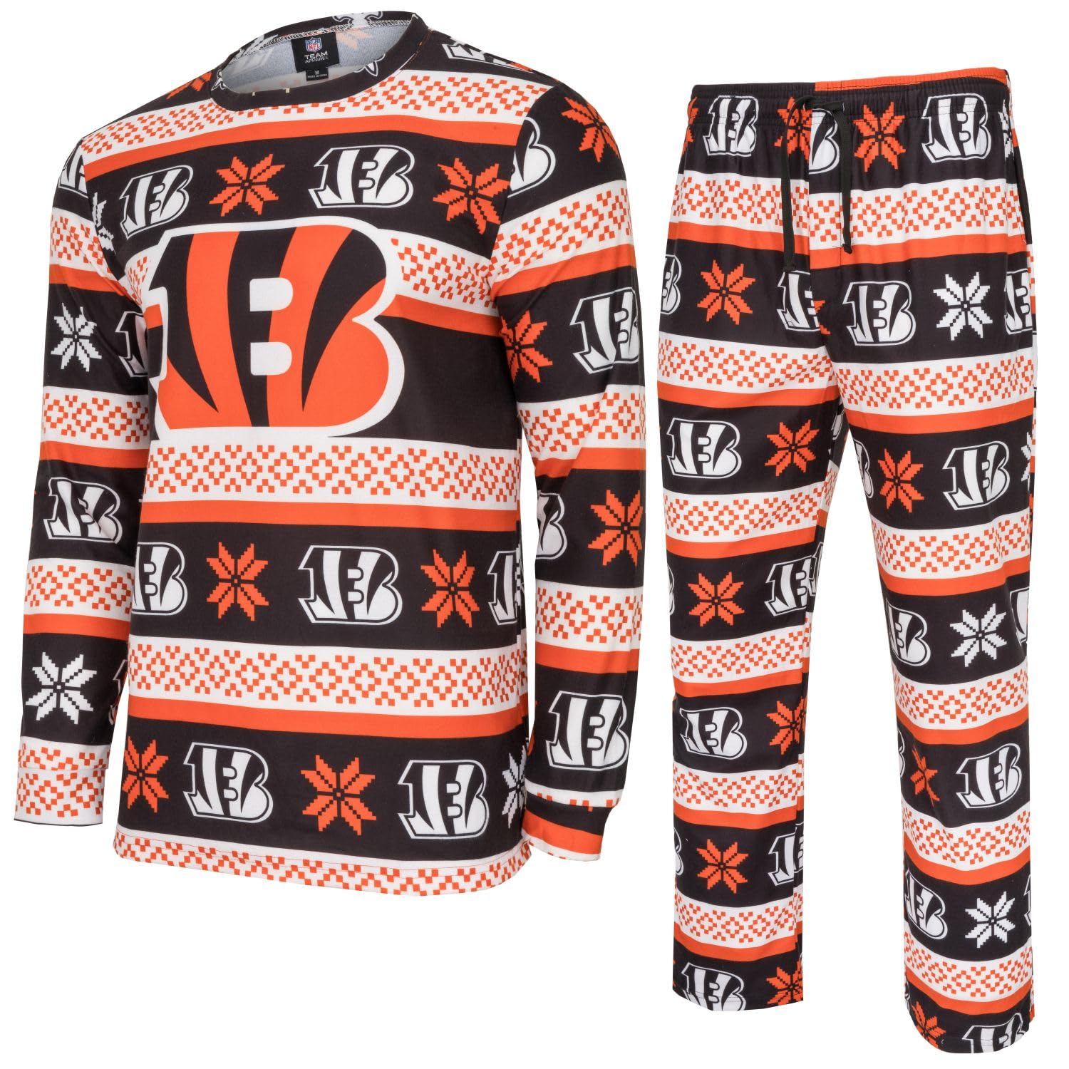 NFL Winter XMAS Pyjama Set - Cincinnati Bengals - XXL