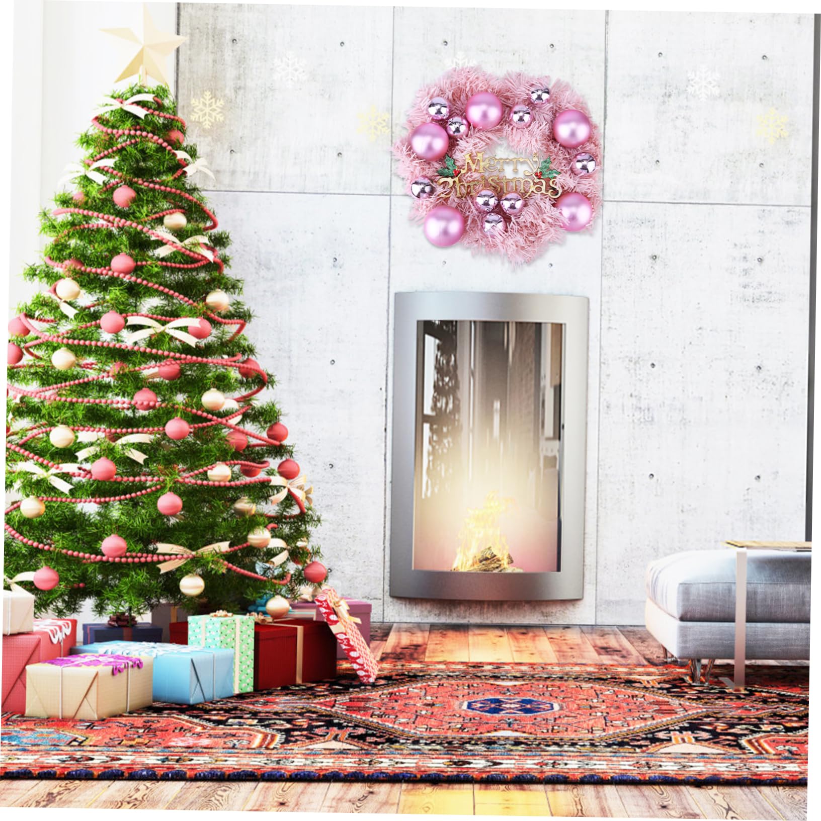 Amazon.co.jp: DRESSOOS シークリスマスリース 飾り ドアハンギング