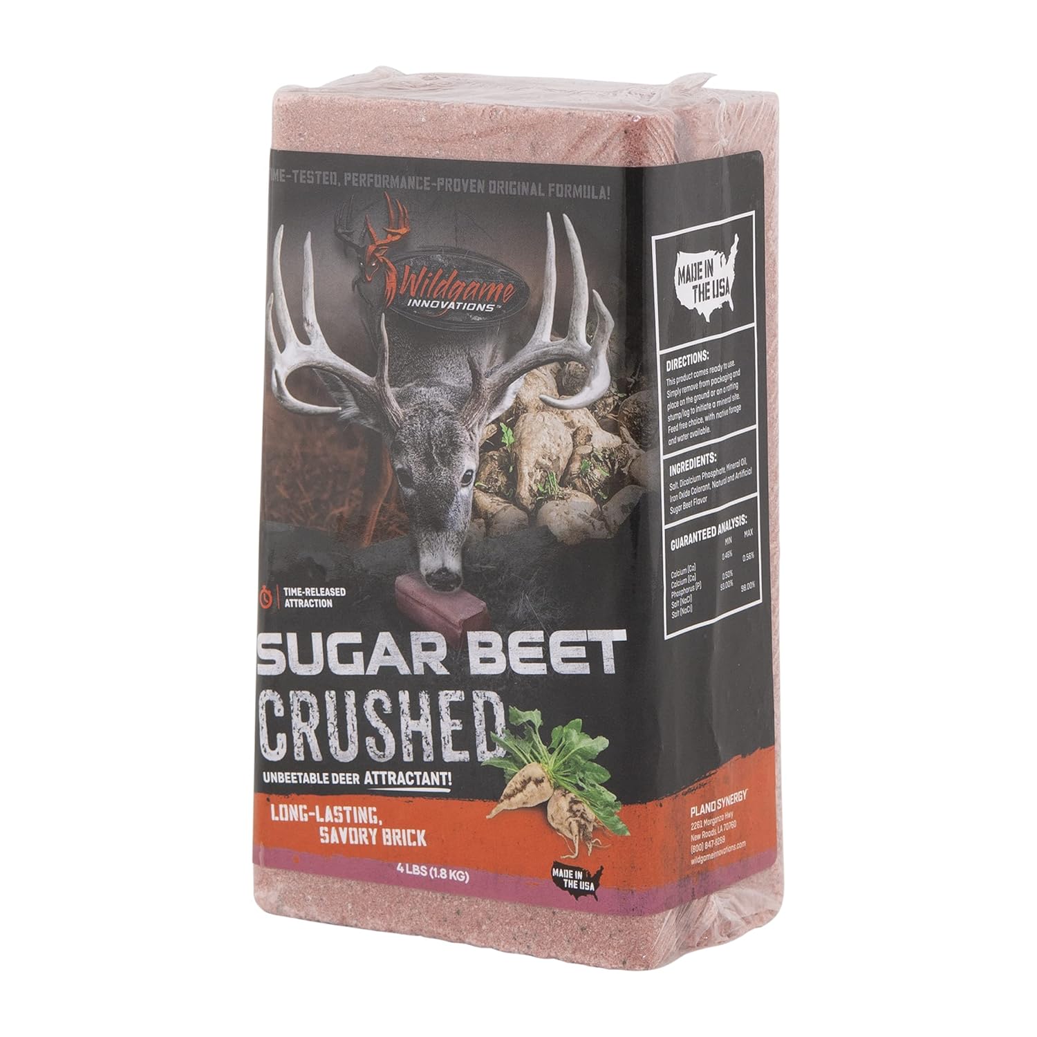WILDGAME INNOVATIONS Sugar Beet Crushed 4lb Brick Deer