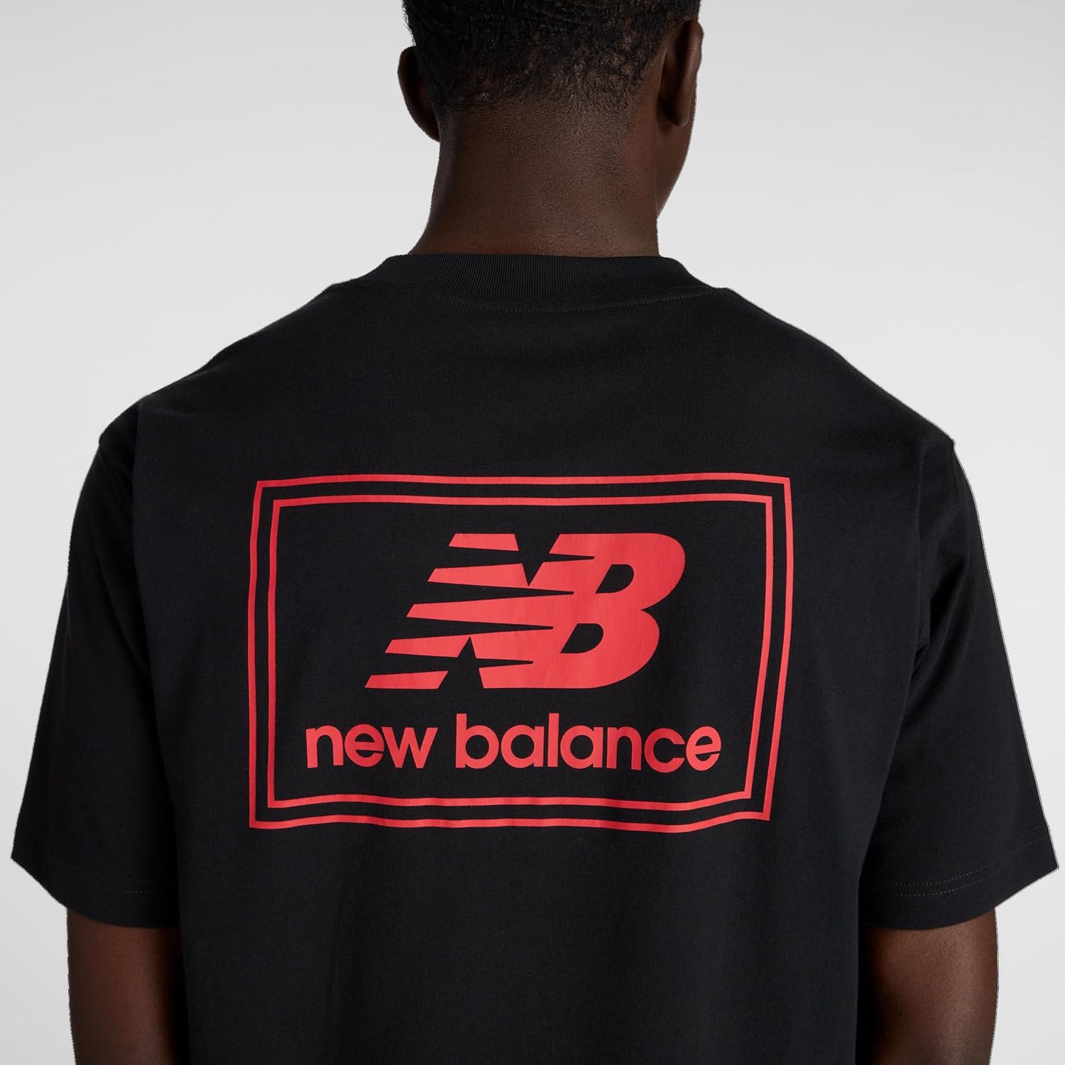 New Balance Mens Woven Label T-Shirt - Image 5