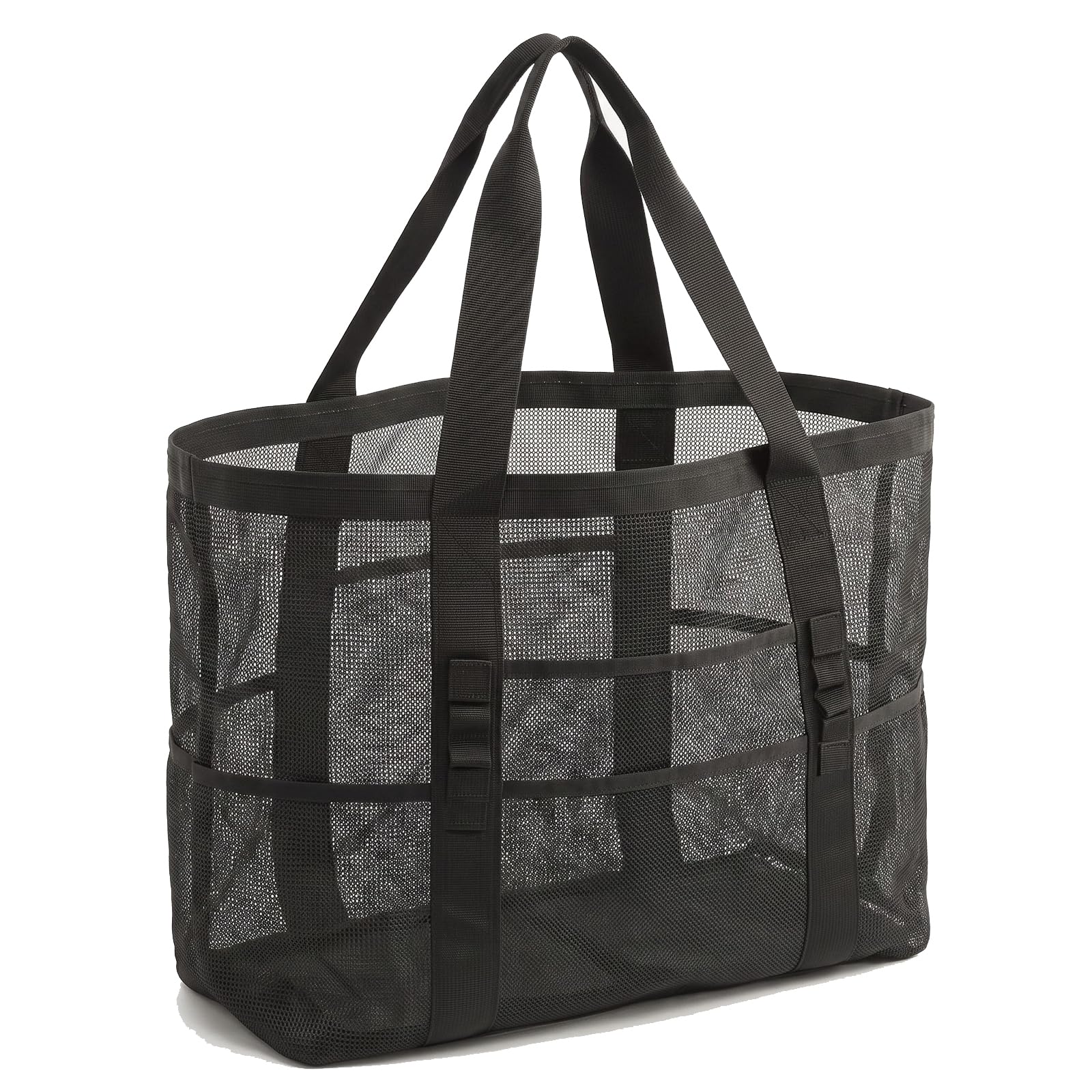 JOYPICKS Mesh Beach Bag