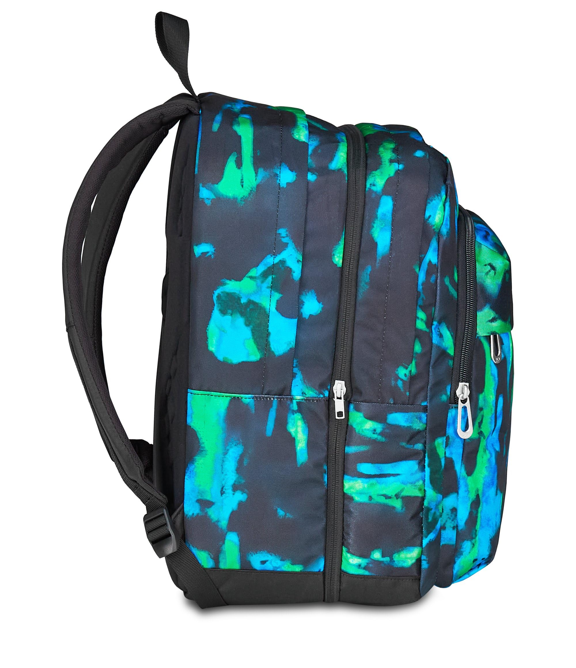 Seven Zaino Scuola Pro XXL Detach con Cuffie Wireless, Blu, Tasca Interna Porta PC e Tasca Laterale per Borraccia, 33 L, Scuola Media e Superiore, Zaino Ragazzo