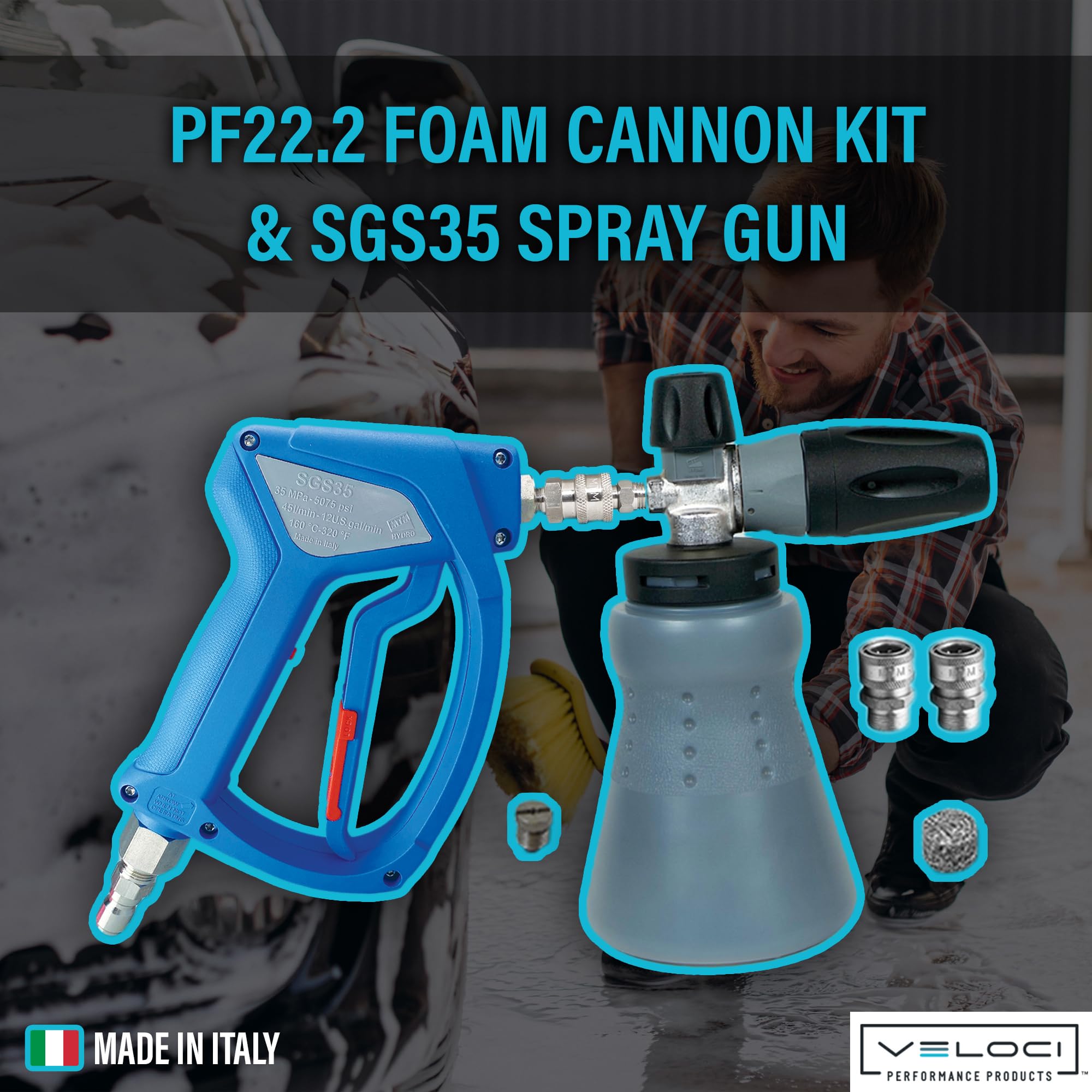 Amazon.com: MTM Hydro Ultimate PF22.2 Foam Cannon Gun Kit for