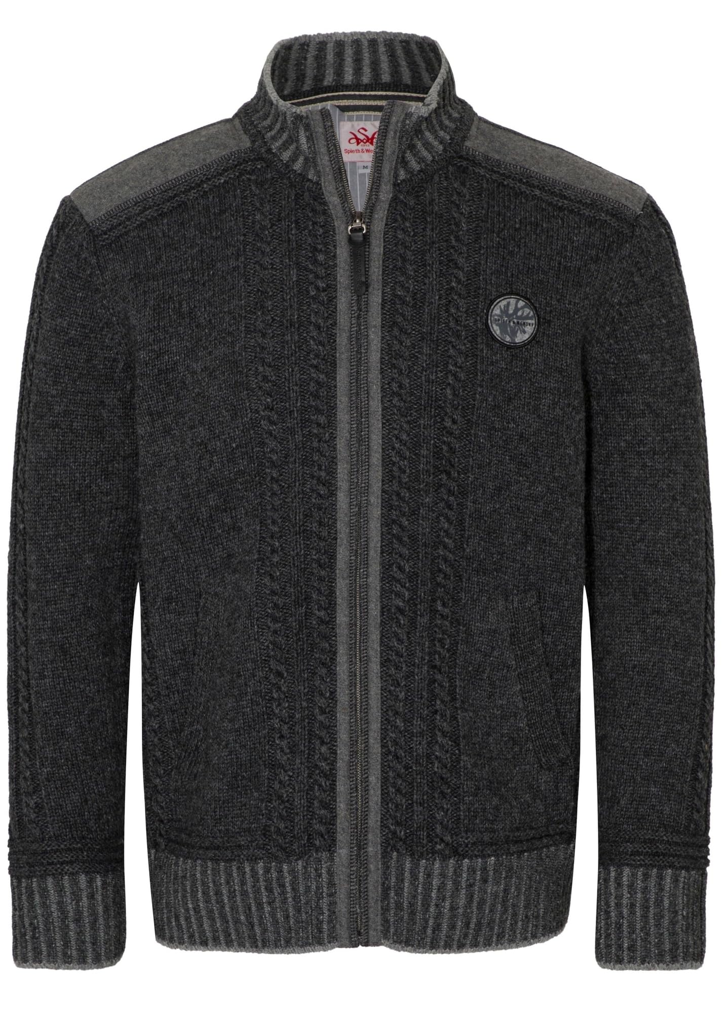 Spieth & Wensky Strickjacke Erato d,grau