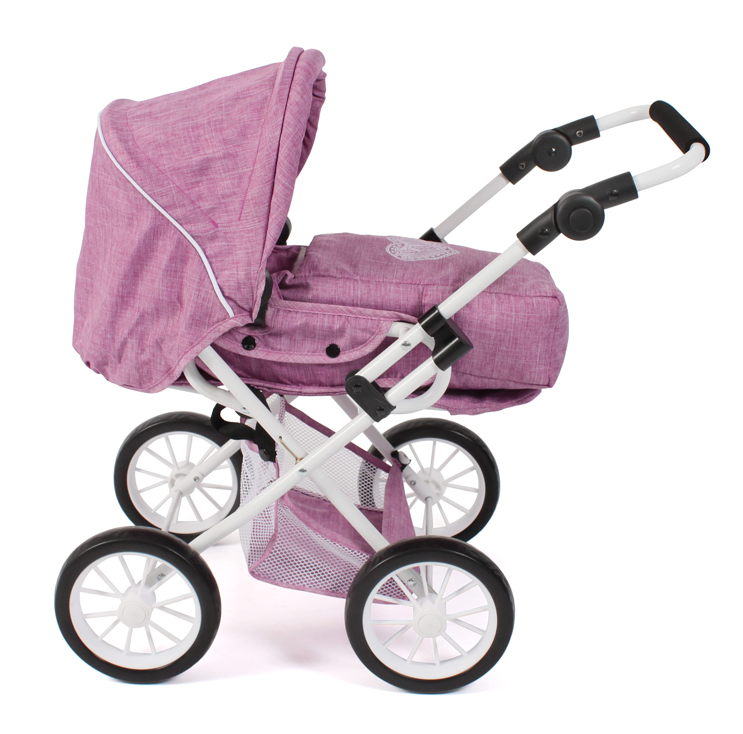 Bayer Chic 2000 Poussette Poupon 3en1 Leni | Évolutive & Ergonomique | Une poussette pour poupon 3en1 haut de gamme, saine et évolutive pour accompagner votre enfant durant des années.