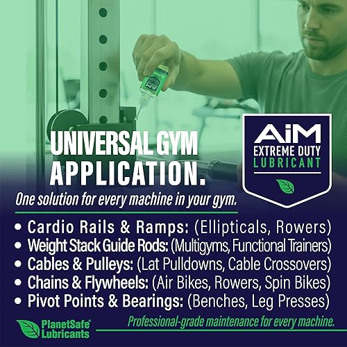 Miniatura 8 de PlanetSafe - Lubricante para cinta de correr para cinturón, kit mediano, aceite de primera calidad para cinta de correr, solución ideal para