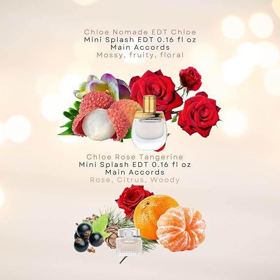 Chloe Perfume for Women Mini Variety Gift Set 4-Piece Splash Collection