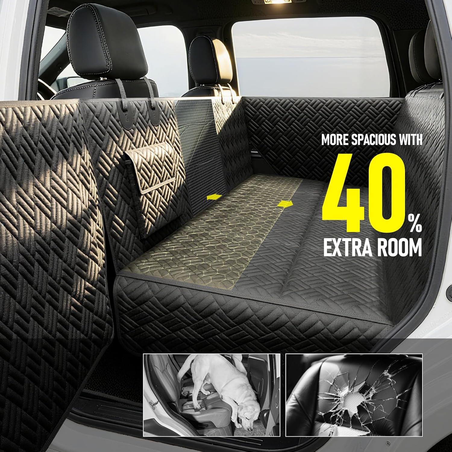 Ultimate Dog Car Seat Cover: Waterproof Comfort for Your Furry Friend!