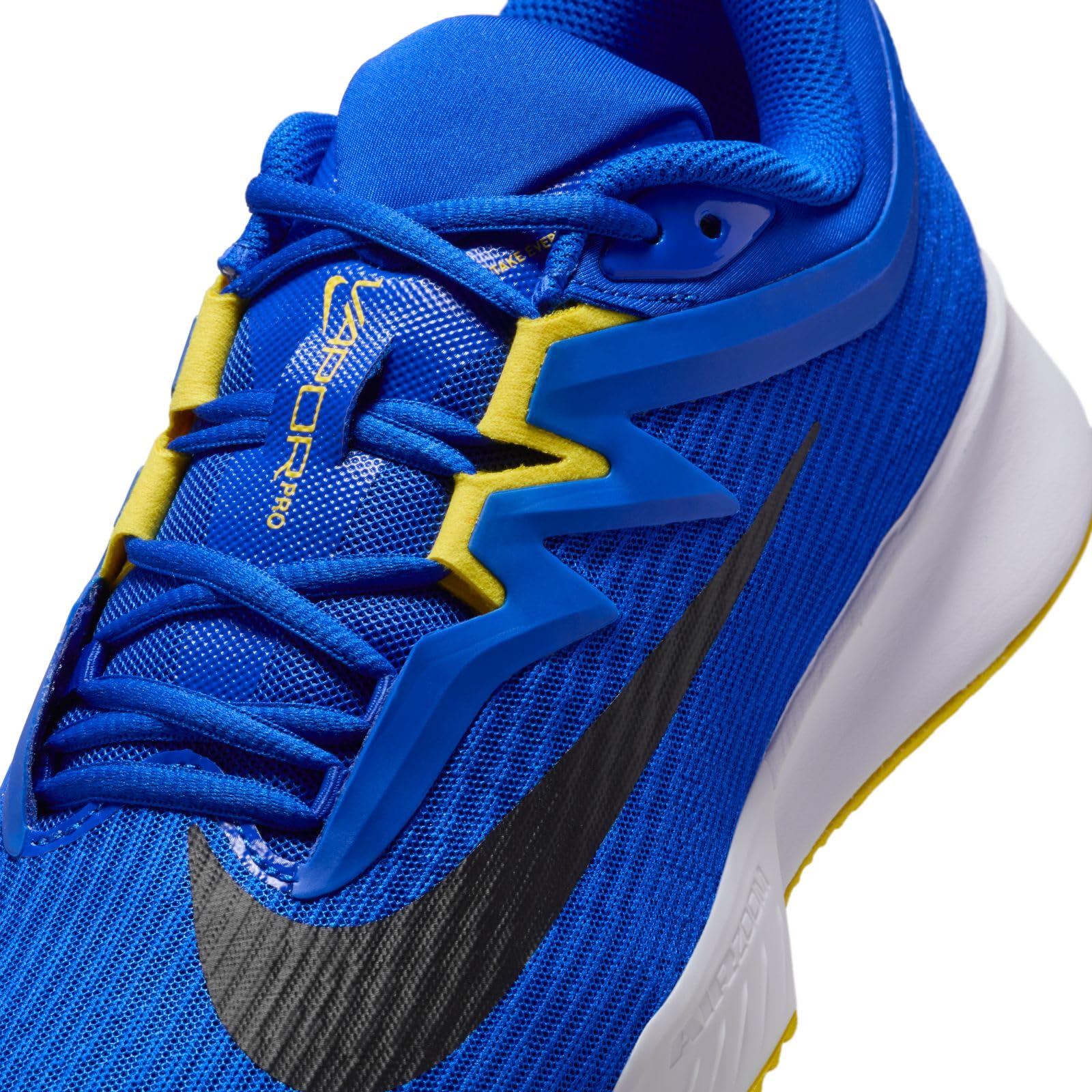 Nike Vapor PRO 3 Clay Court Tennisschuh für Herren, Scarpe da Tennis Uomo, Racer Blue Bianco Lightning Nero, 43 EU