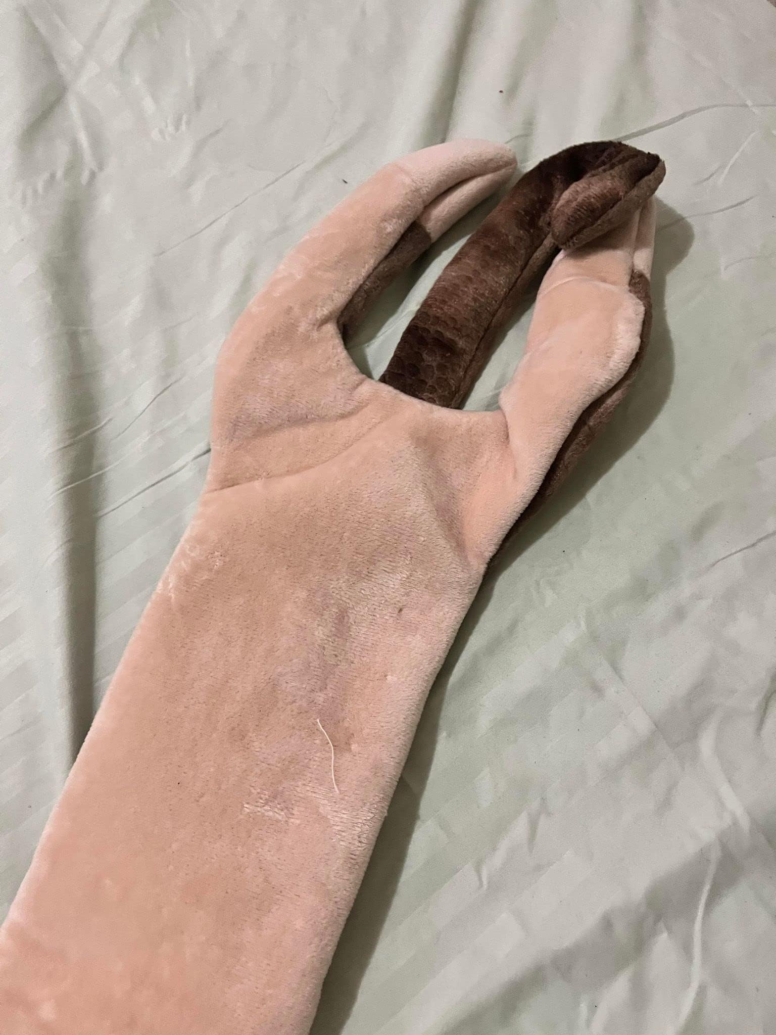 Pally Paws Large Brown Monkey Squeaky/Crinkle Dog Toy