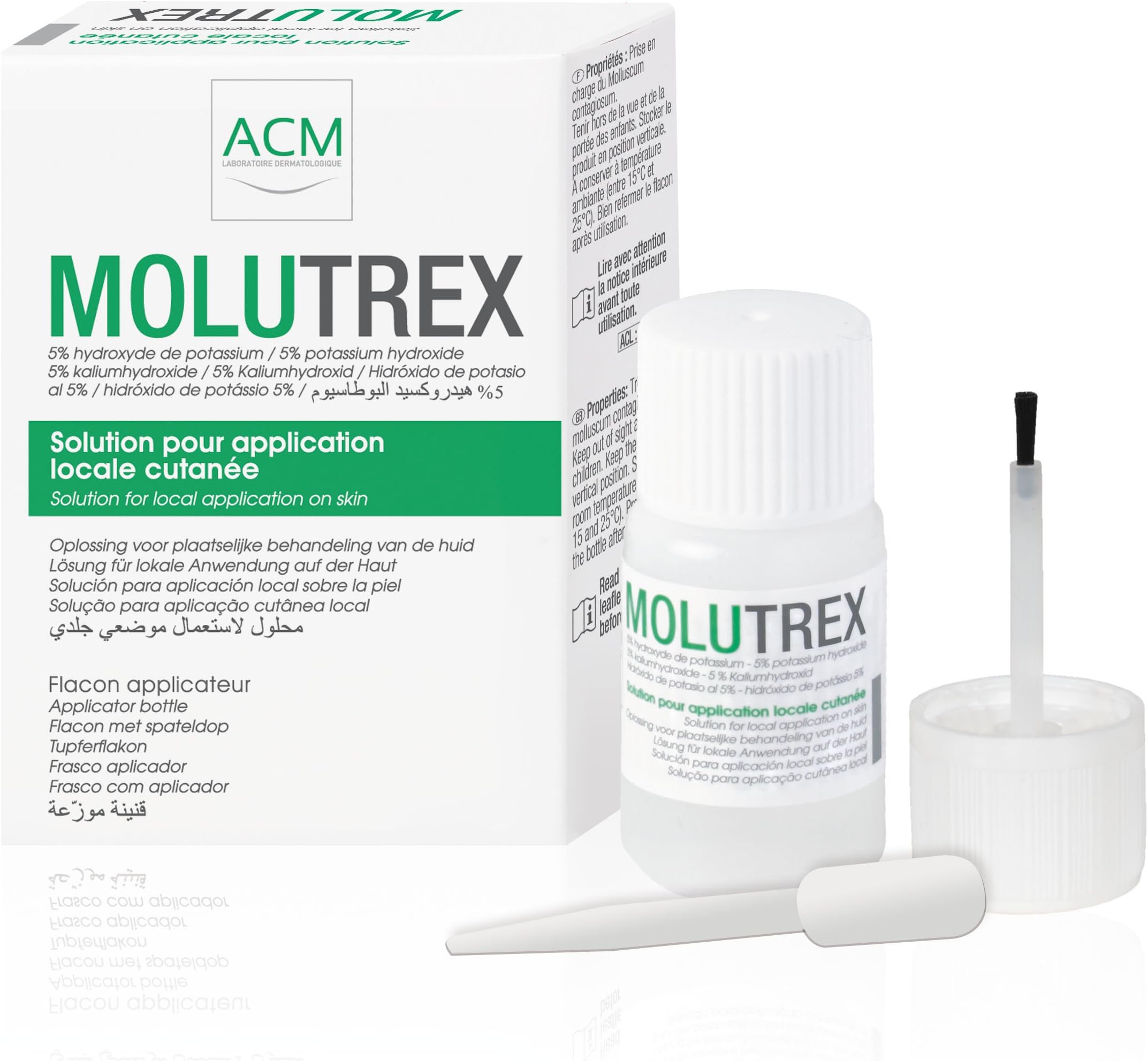 ACM Molutrex Moluscum Treatment - Local Application Solution 3 ml