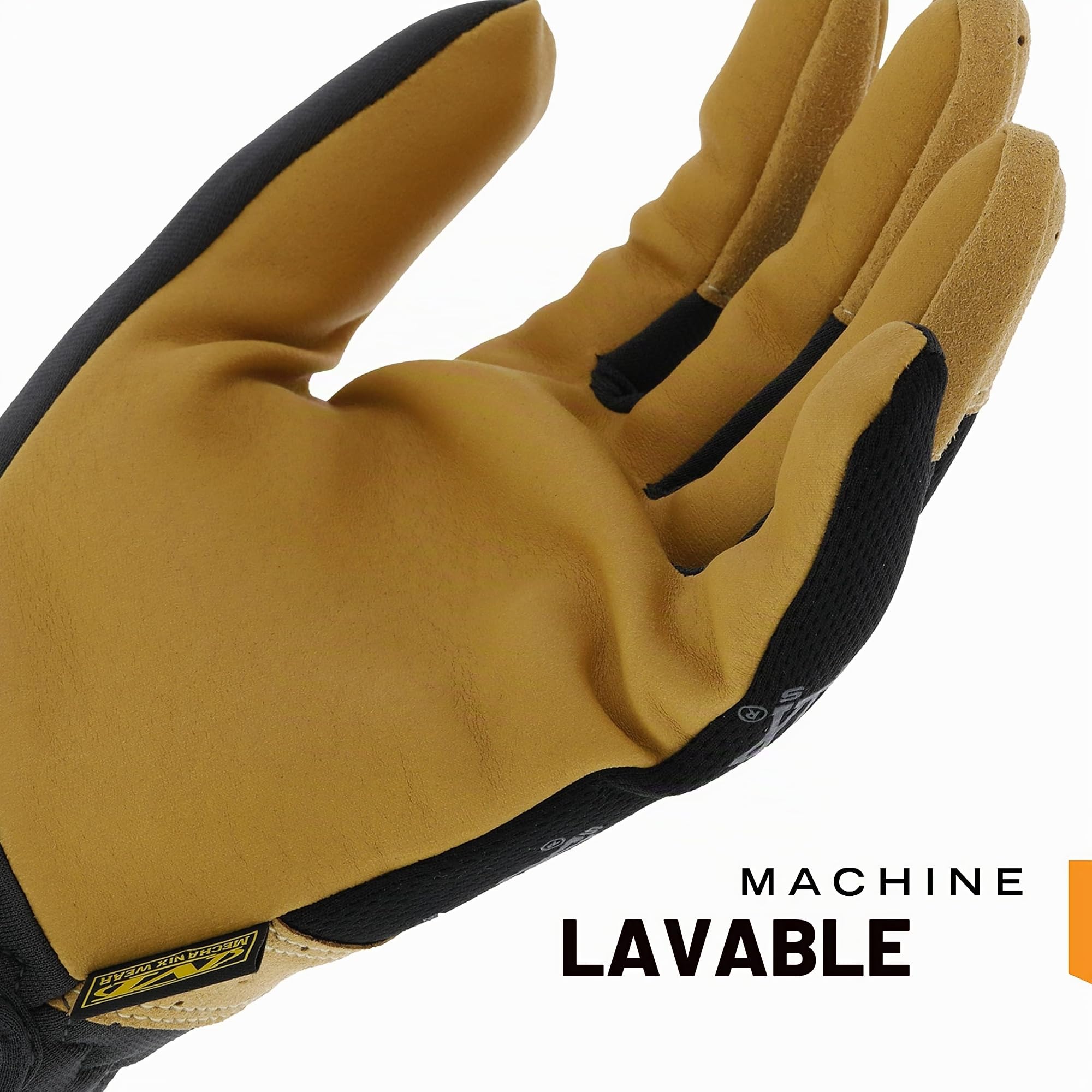 Mechanix Wear - Material4X FastFit Gants (Large, Noir/Marron)