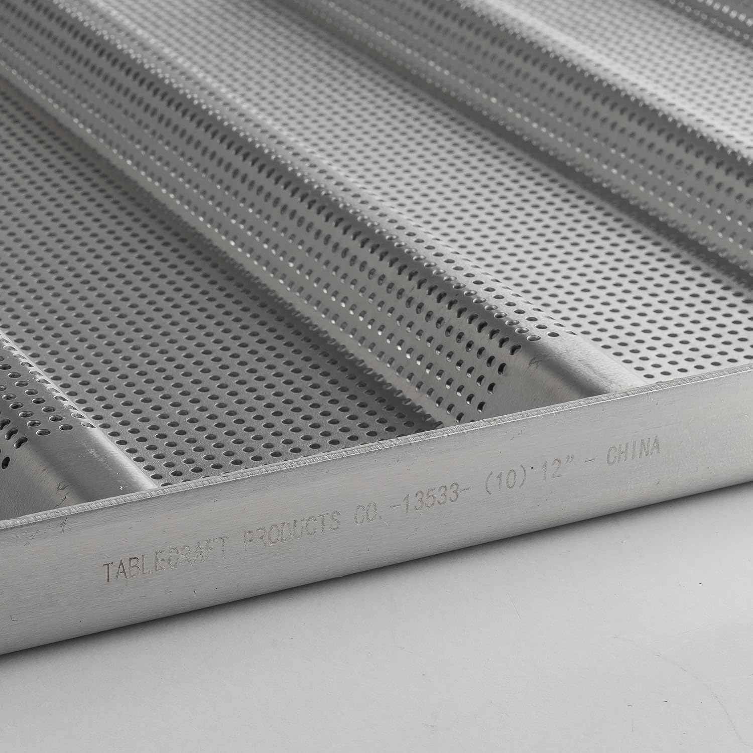 TableCraft Sub Sandwich Roll Pan, 10-Mold Aluminum, Nonstick