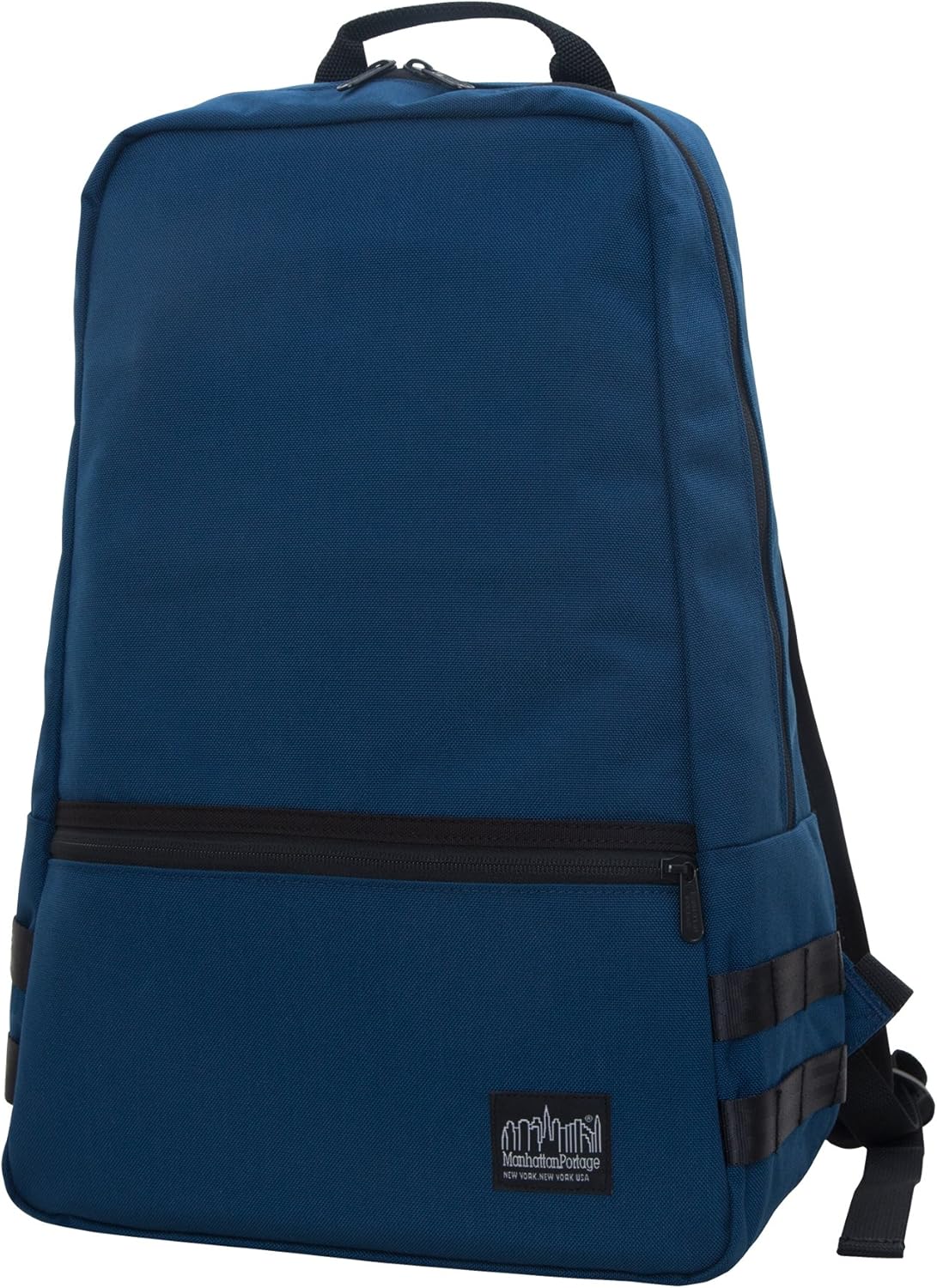 Manhattan Portage Skillman Backpack With Padded Laptop Sleeve In 1000D Cordura For Work College (Black)