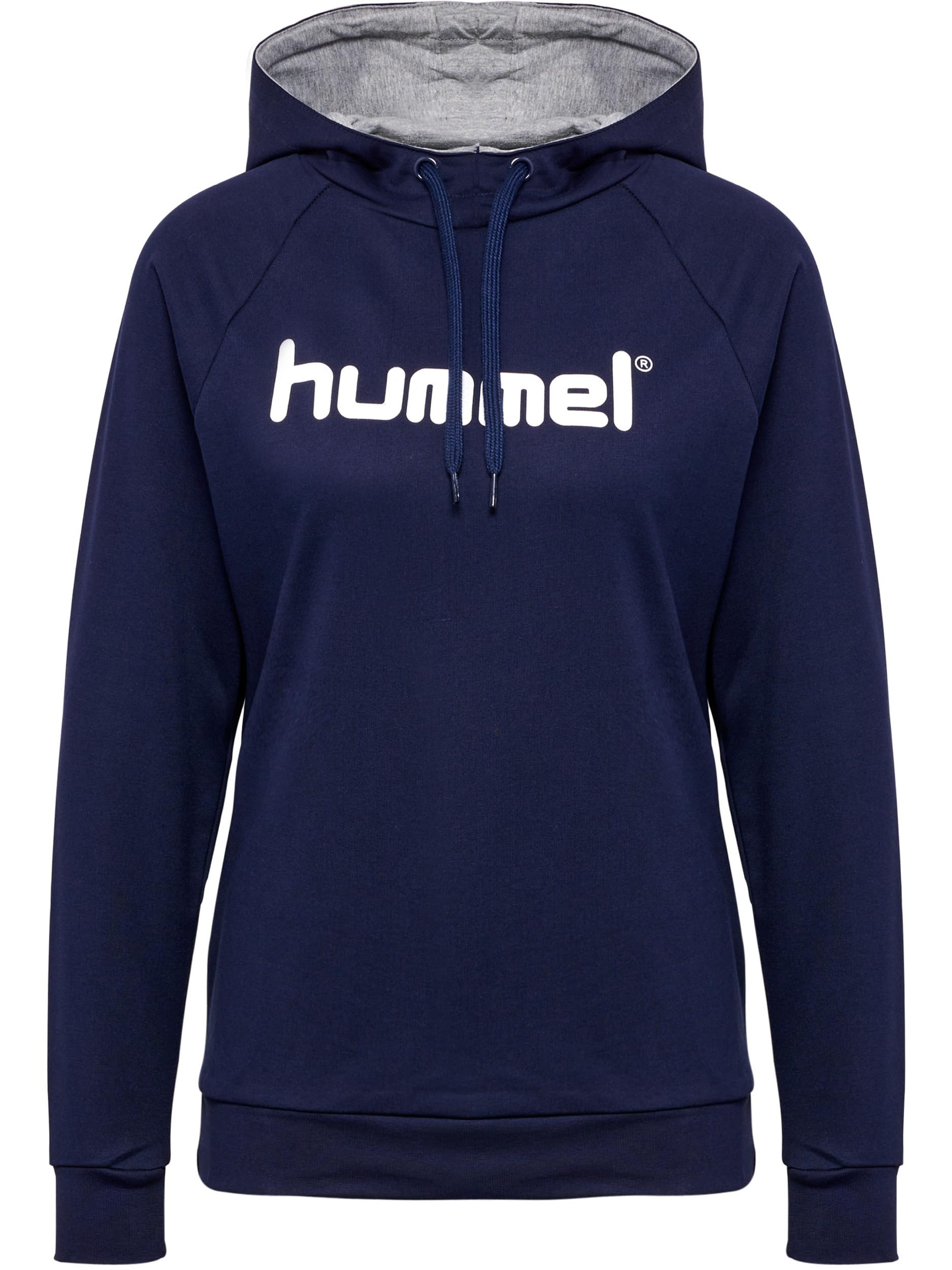 Hummel Damska bluza z kapturem z logo Hmlgo Cotton