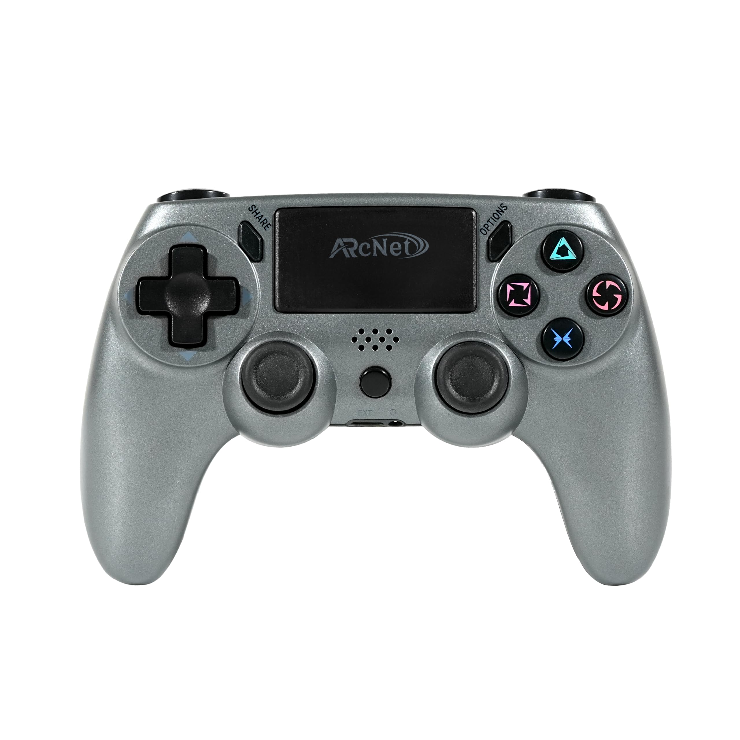 ARcNet Dualshock Wireless Controller Game Switch For PS 4 With 3.5 mm Headset Port & 6 Axis Gyro Sensor Wireless USB Controller Compatible for PS 4 Slim/PRO/Fat With Built in Speaker-image-41