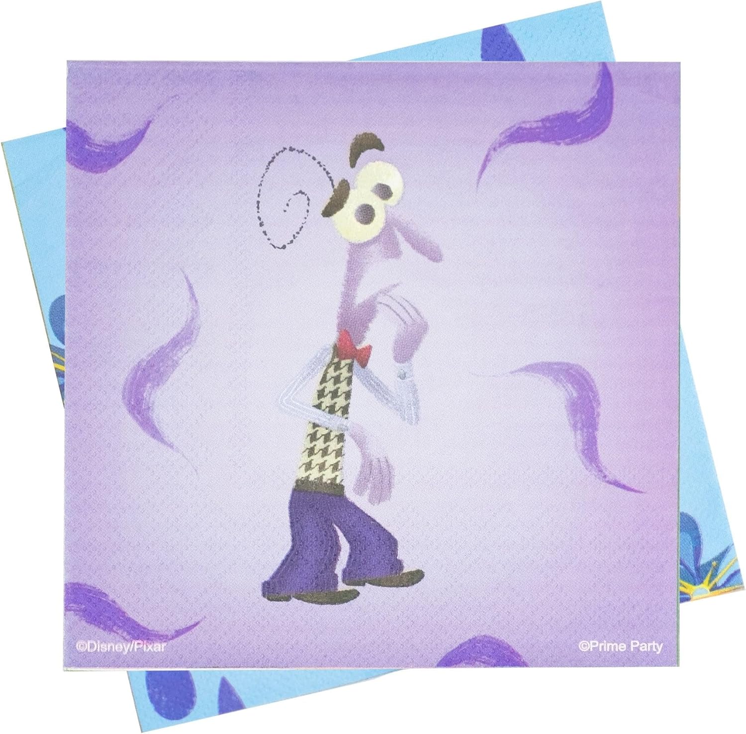 Inside Out Lunch Napkins - 16 Count - Disney Pixar Party Supplies - Bright & Colorful!