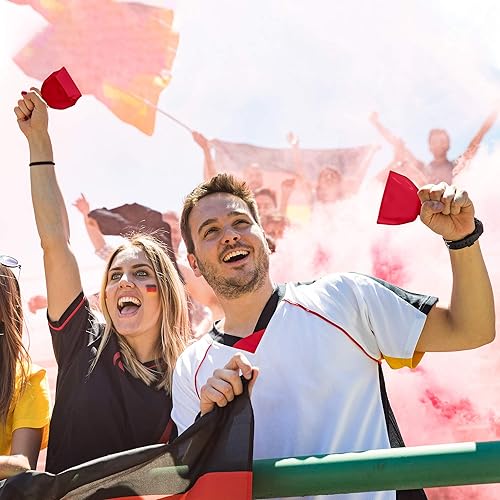 Miniatura 6 de Windy City Novelties Cencerros de metal novedosos para hacer ruido, 3 pulgadas, paquete de 12 unidades, color rojo