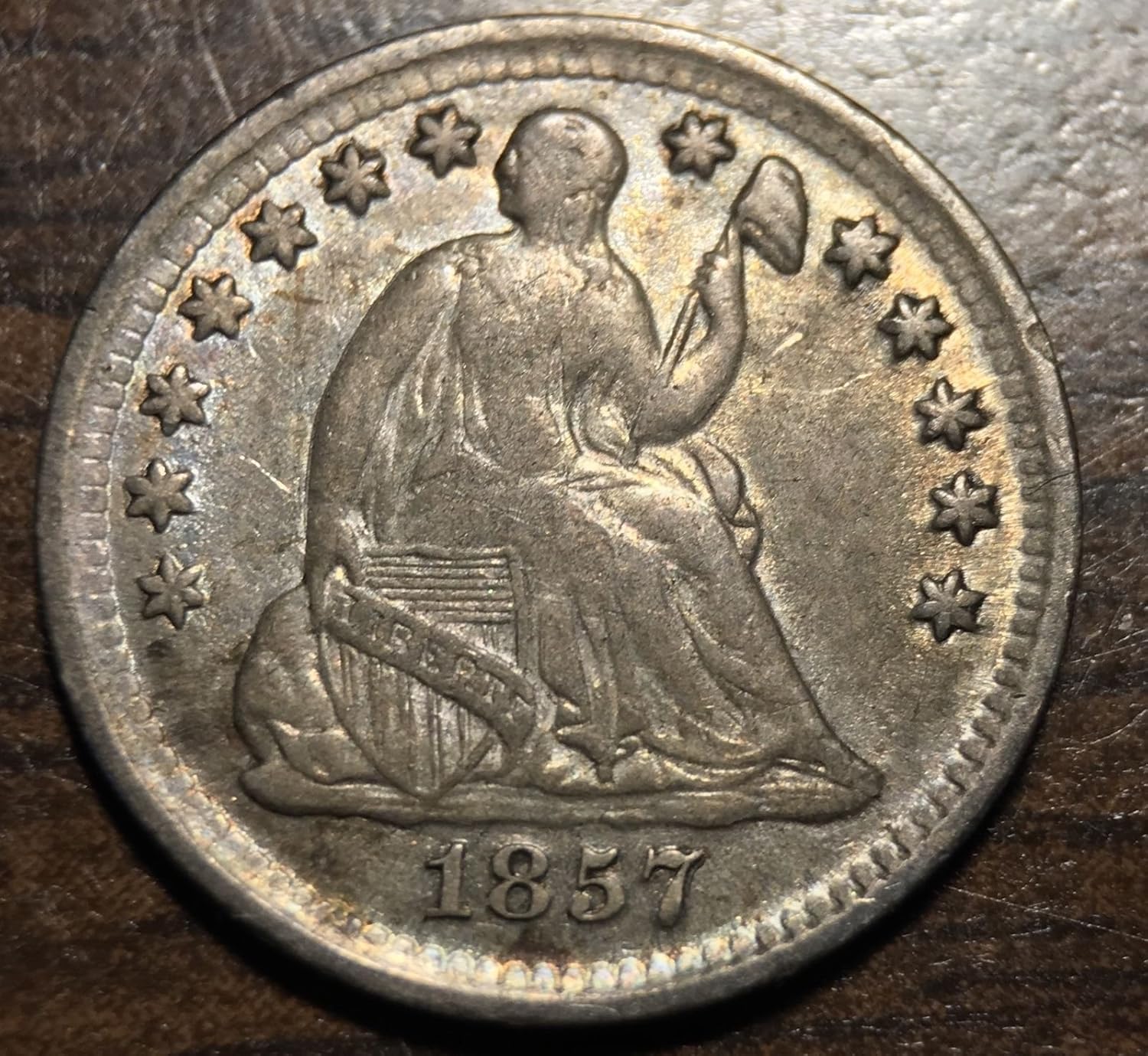 1857 Various Mint Marks seated dime Dime good or better