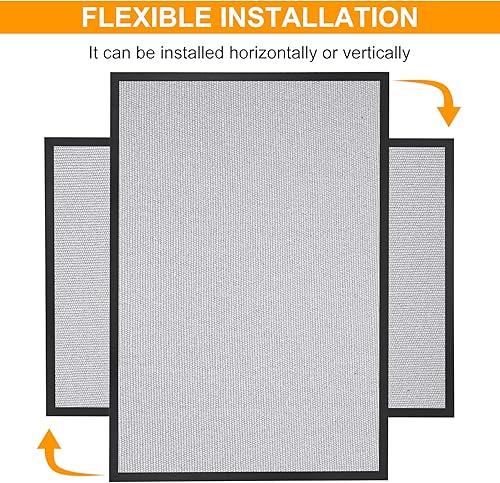 Miniatura 4 de Tablero de corcho de 24 x 36 pulgadas, tablero de anuncios montado en la pared, tablero de anuncios con marco de MDF, tablero de corcho con lienzo