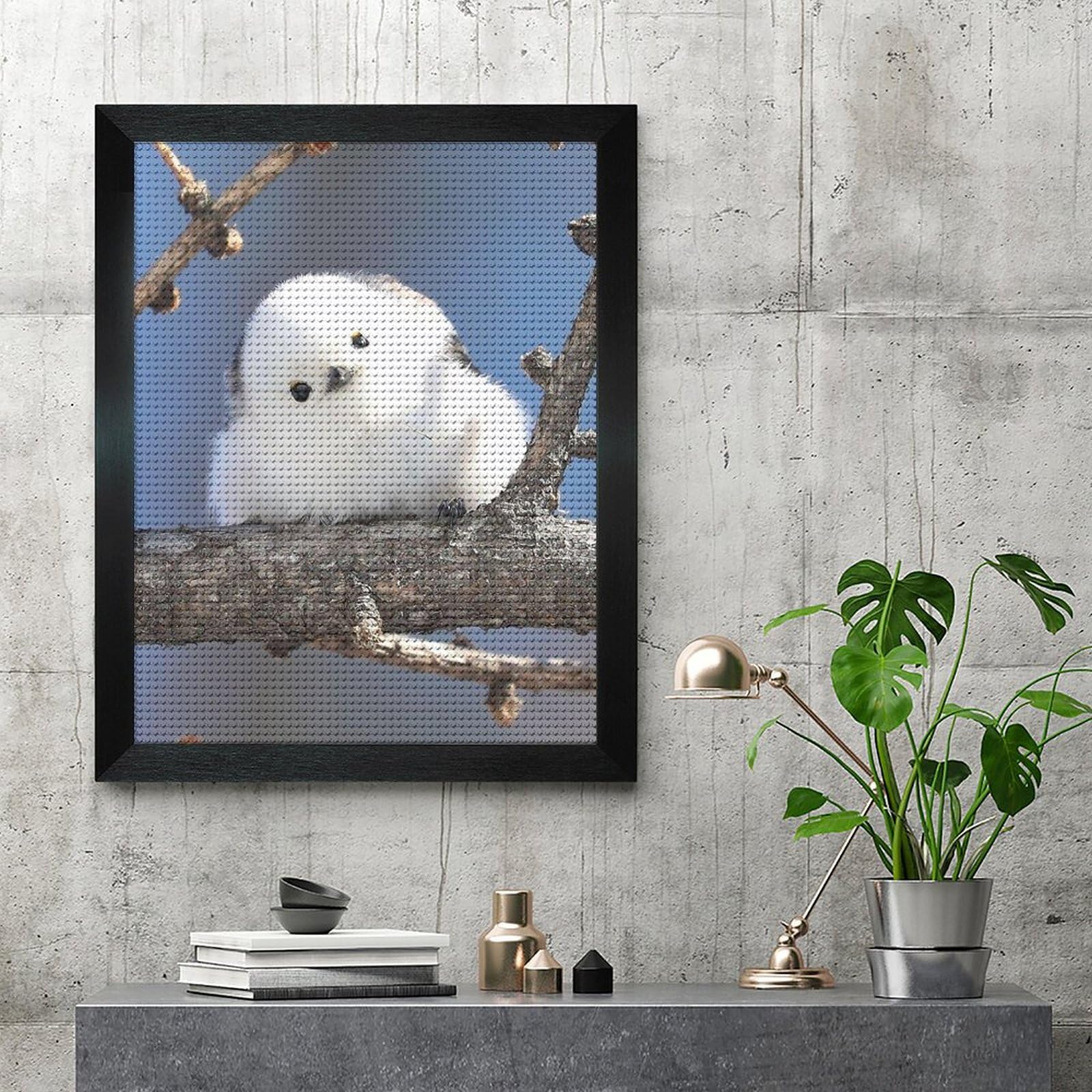 Amazon | シマエナガ 鳥柄 ダイヤモンドアート 5D ビーズアート ビーズ