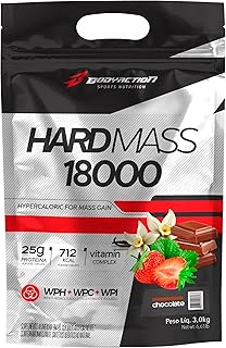 Hard Mass 18000 3Kg Hipercalórico Sabor Chocolate Bodyaction