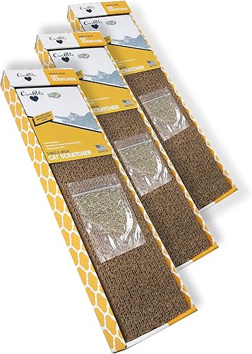 Vista 11 de OurPets Rascador de gato reversible ancho único recto y estrecho