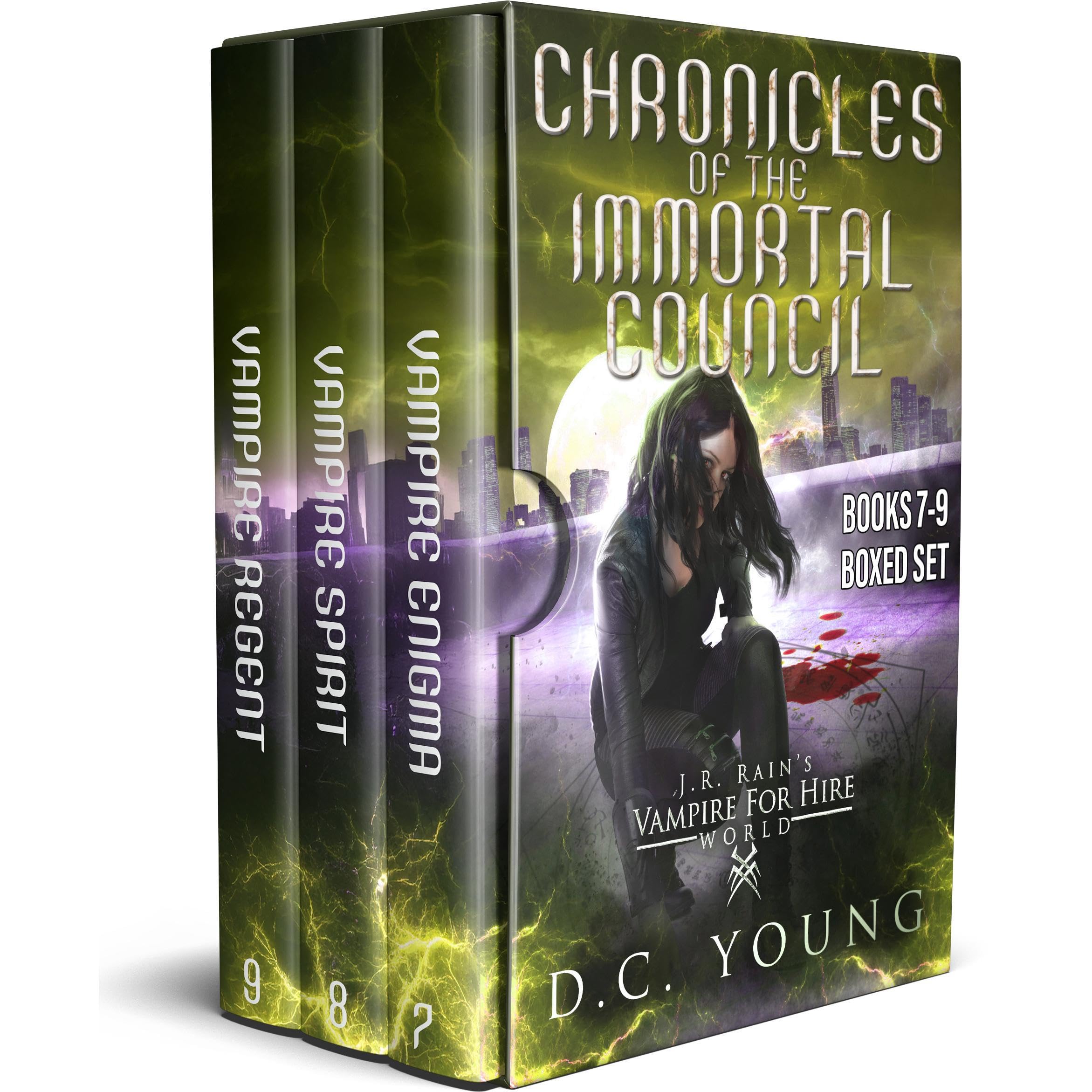 Chronicles of the Immortal Council: Books 7-9