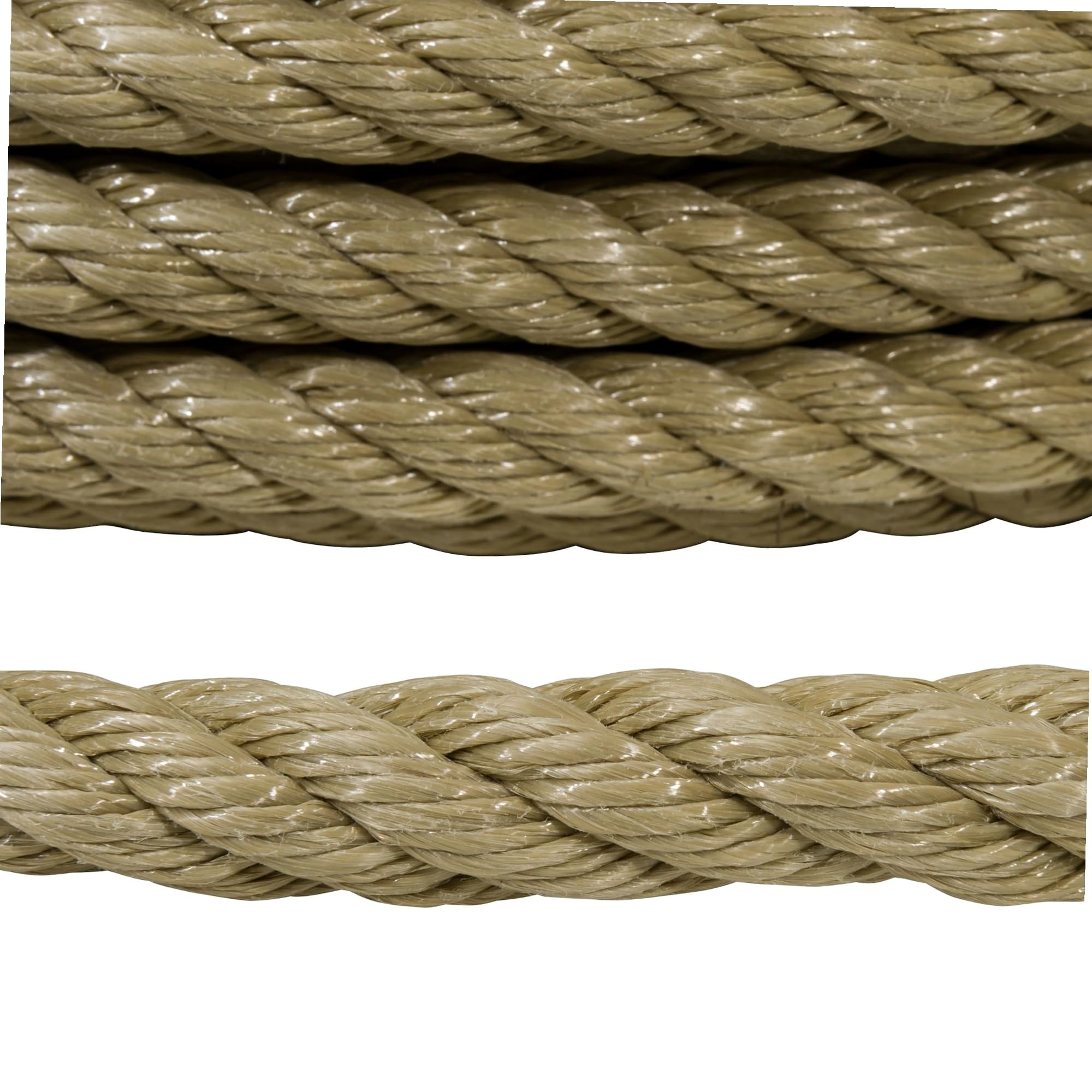 WERKA PRO Corde Polypropylène Ø22mm x 50m Traitement Anti-UV 6040kg