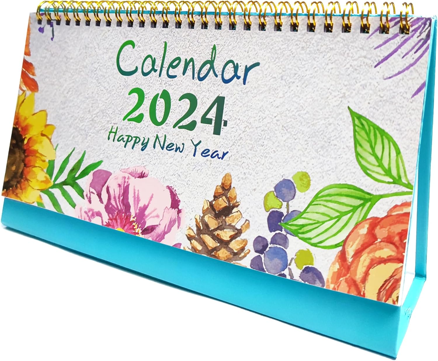 Amazon com : Standing Flip 2024 Desk Calendar 12 Months Calendar from