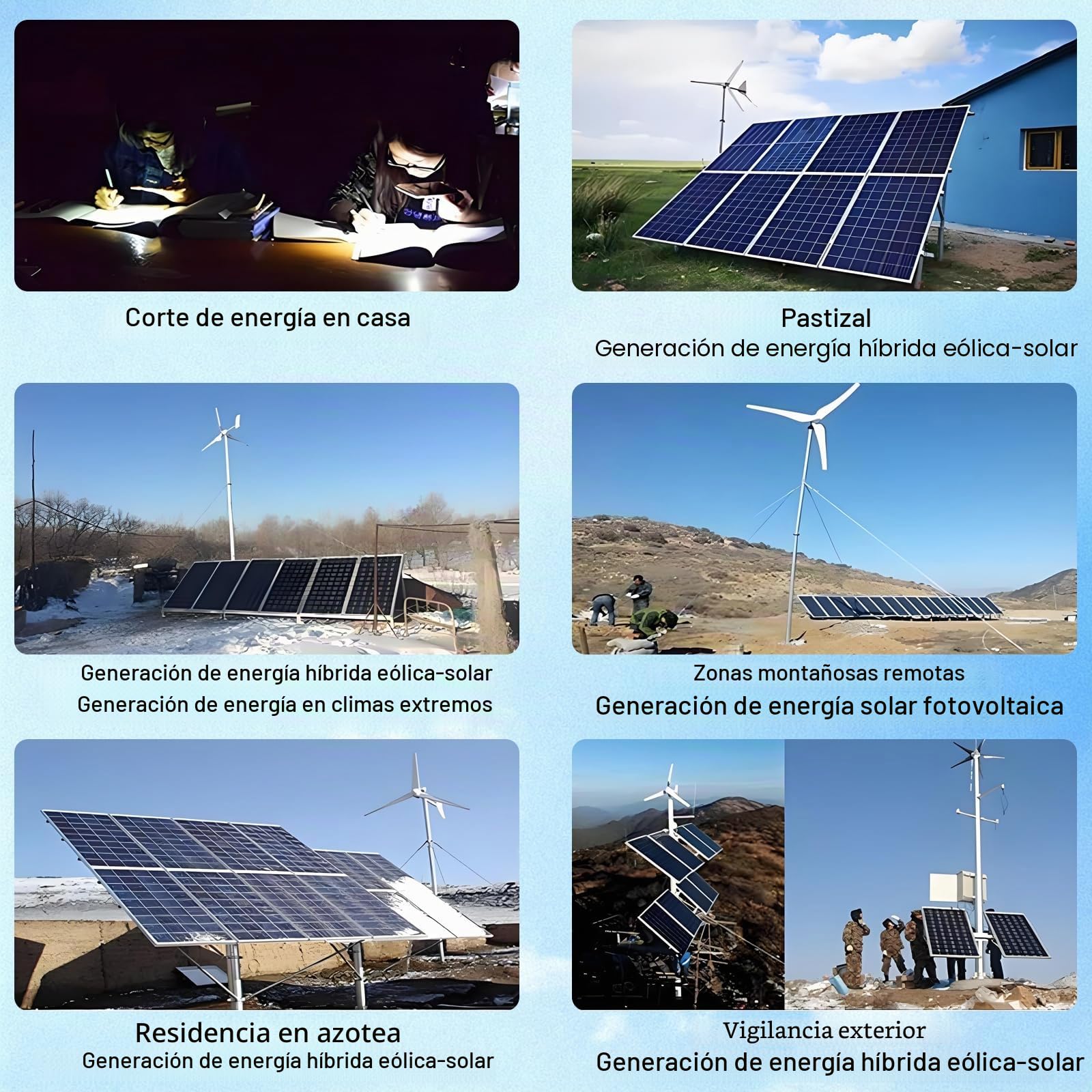 Controlador De Carga HíBrido Solar EóLico De 15000W, Regulador De Carga Mppt De 24V/48V Con Pantalla Lcd Y Carga De Descarga,48V