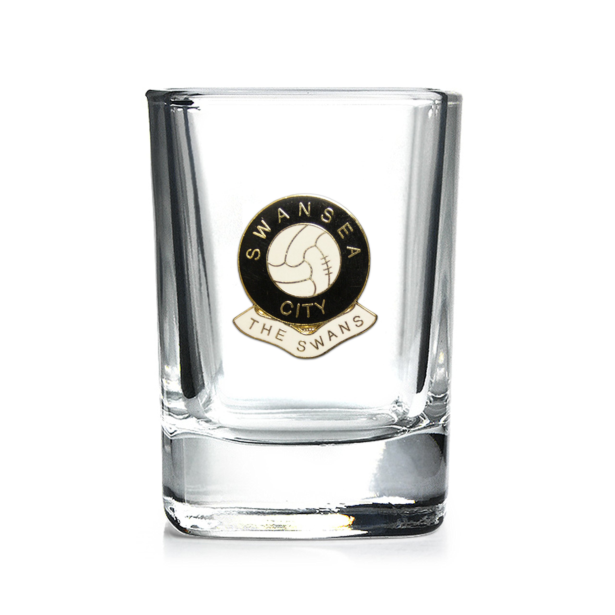 Knight Football Shot Glass Swansea