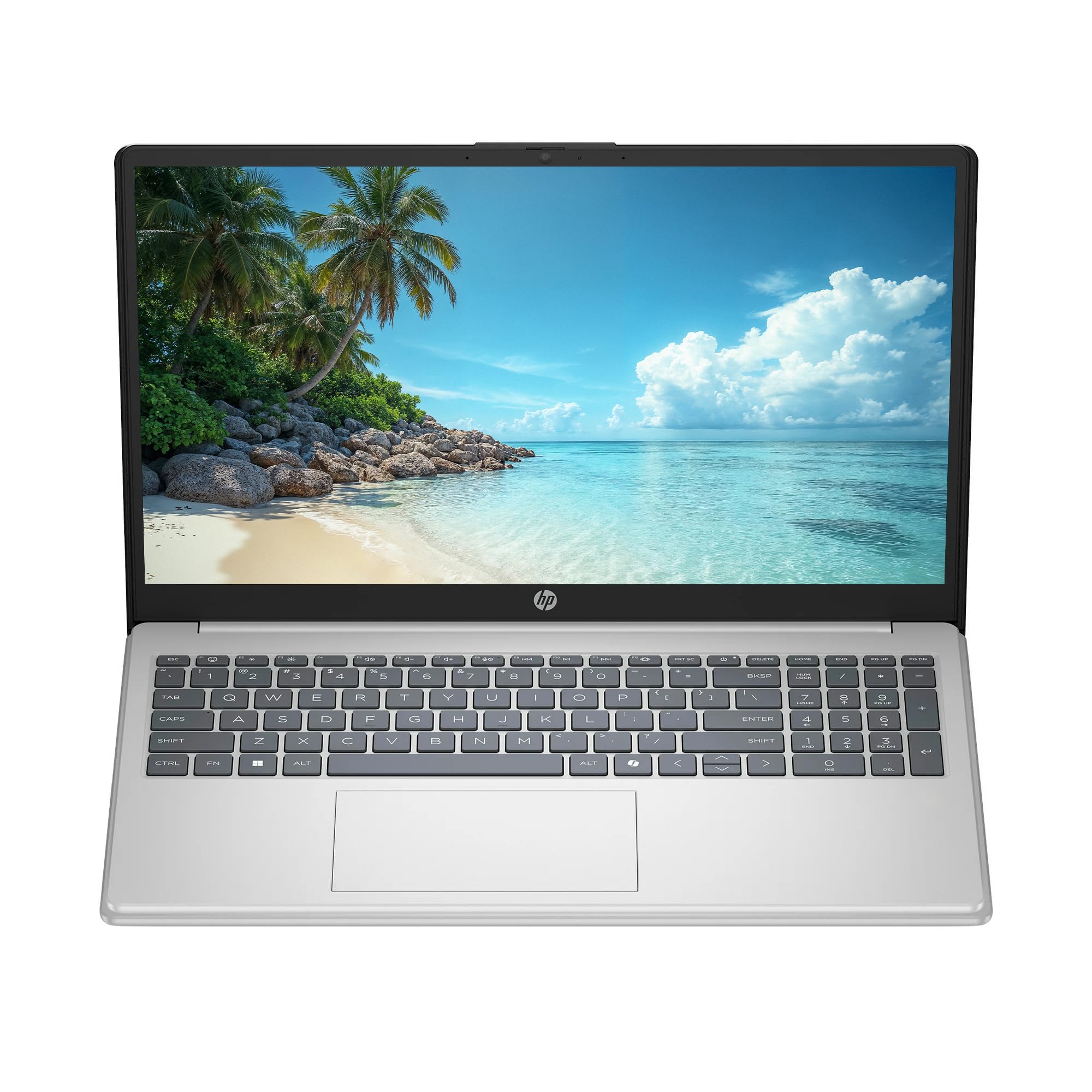 HP 15.6" FHD Touchscreen Business Laptop Computer, Intel 10-Core i5 Processor, 16GB RAM 512GB Storage (256GB SSD+256GB Docking Set), Windows 11, Numeric Keypad, NLY Earphones, Natural Silver