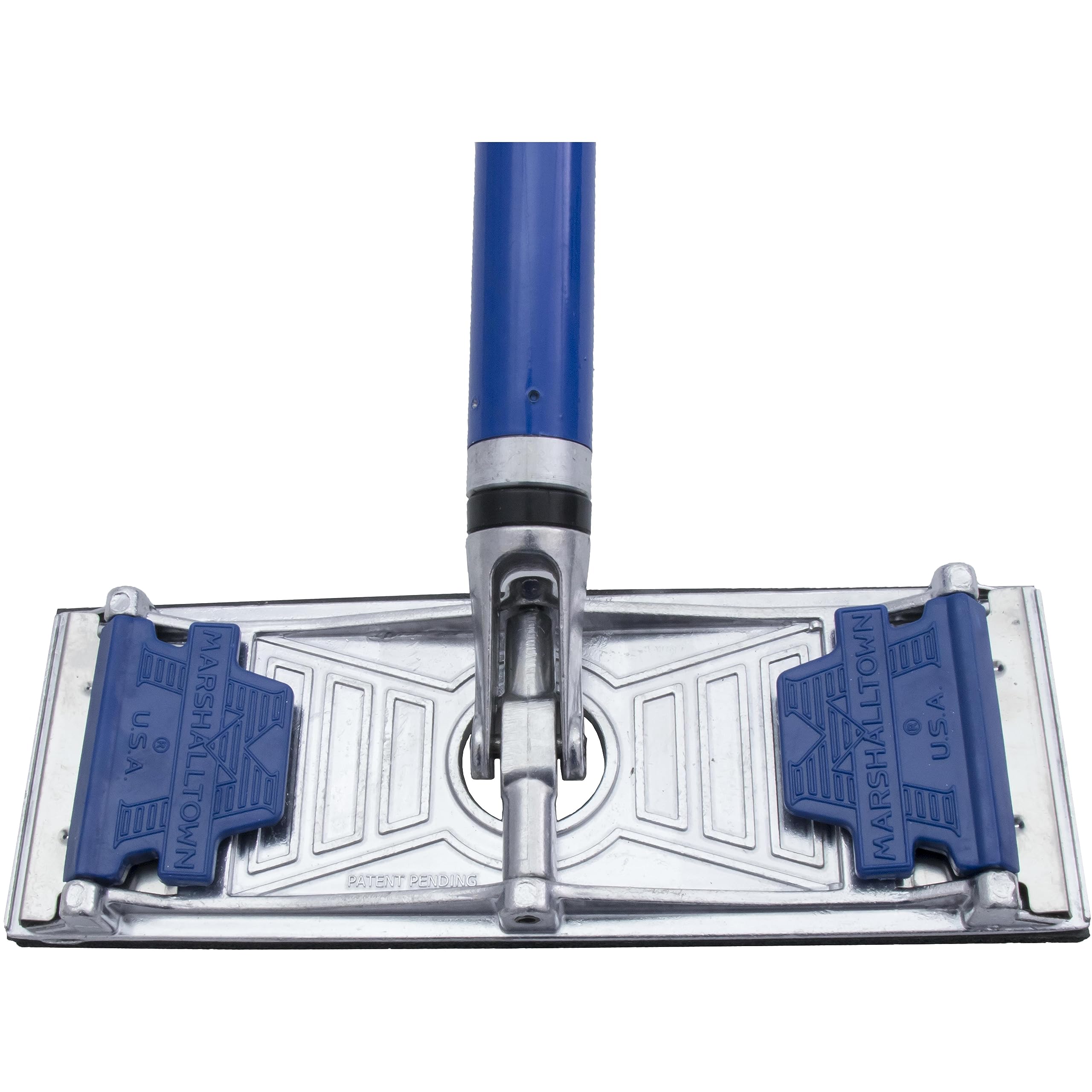 Marshalltown 26B Meuleuse de poteau avec poignée, aluminium, dimensions de la meule : 239x82 mm, longueur avec poignée : 1409 mm