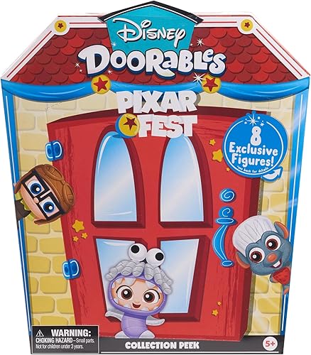 Miniatura 7 de Disney Doorables Colección Pixar Fest Peek, juguetes para niños con licencia oficial para niños a partir de 5 años Just Play