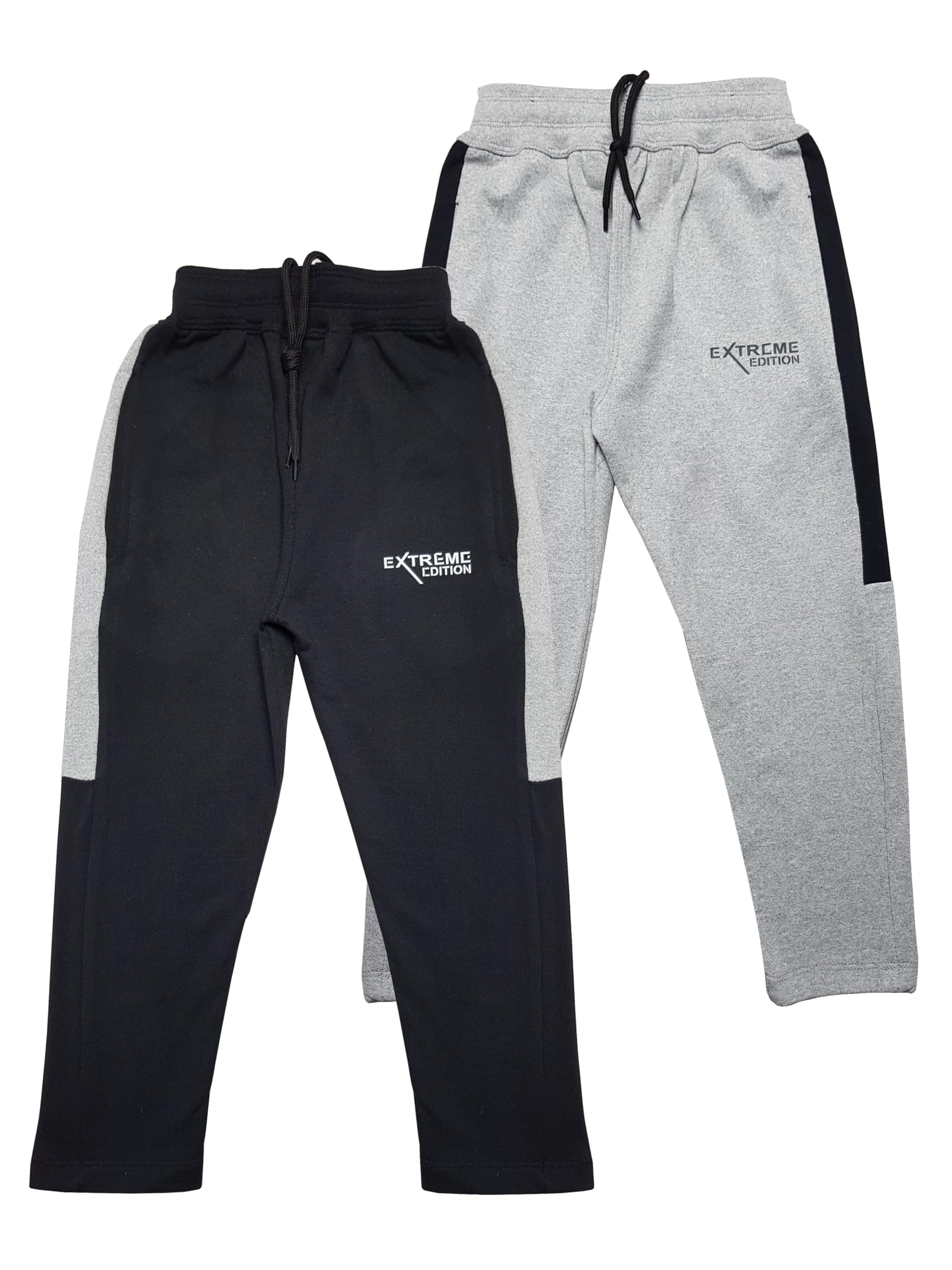 STARLATH Boys Regular Fit Track Pants, Cotton Pants and Lowers for Kids Combo (Pack of 2)-picture-31