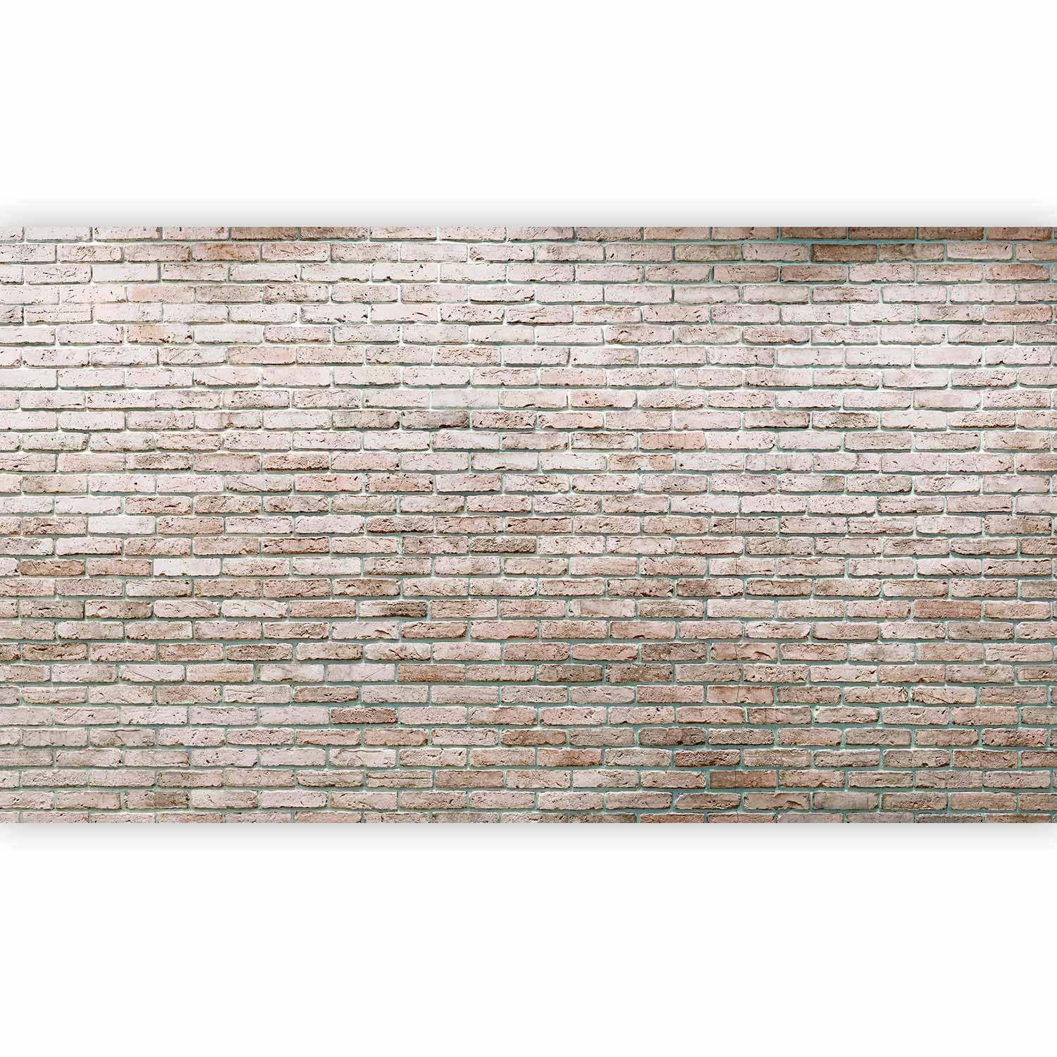 artgeist Wall Mural Faux Bricks 193x110 in - XXL Peel and Stick Self-Adhesive Foil Wall Mural Removable Sticker Premium Print Picture Image Design Home Decor f-A-0570-x-a